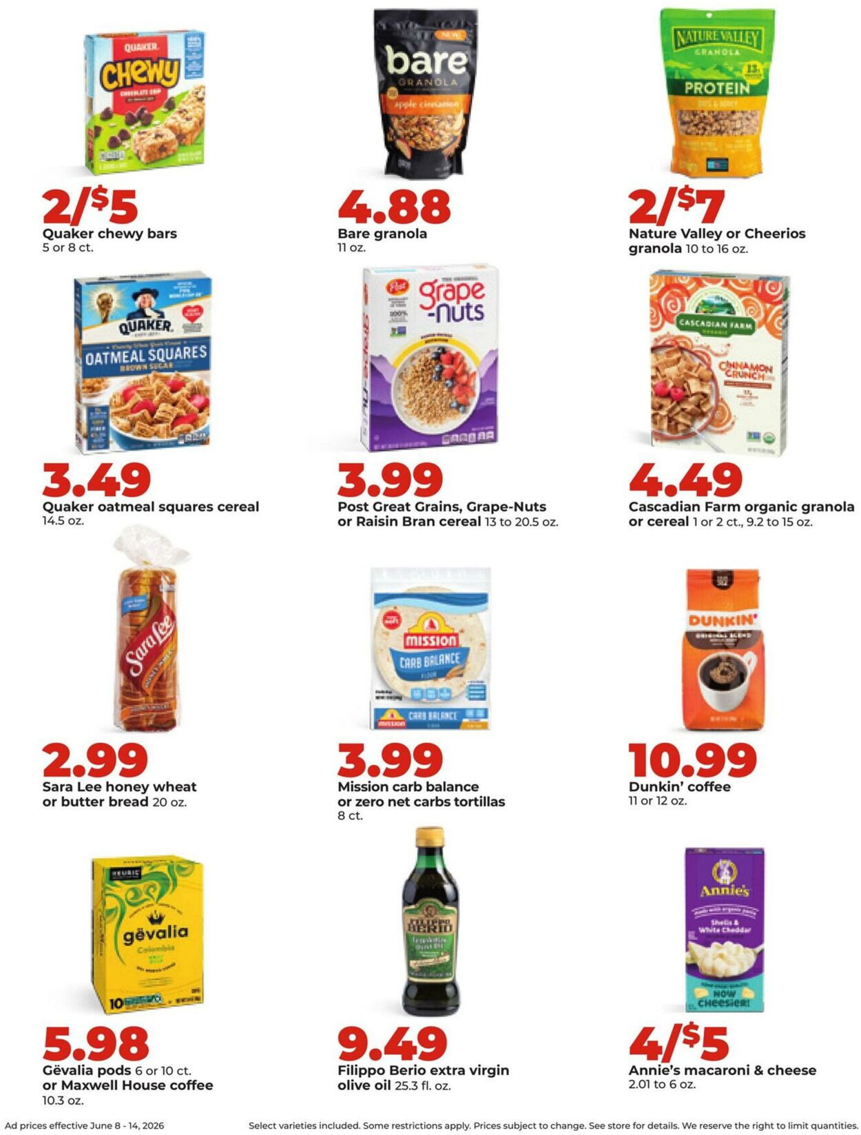 Weekly ad Hy-Vee 06/08/2026 - 06/14/2026