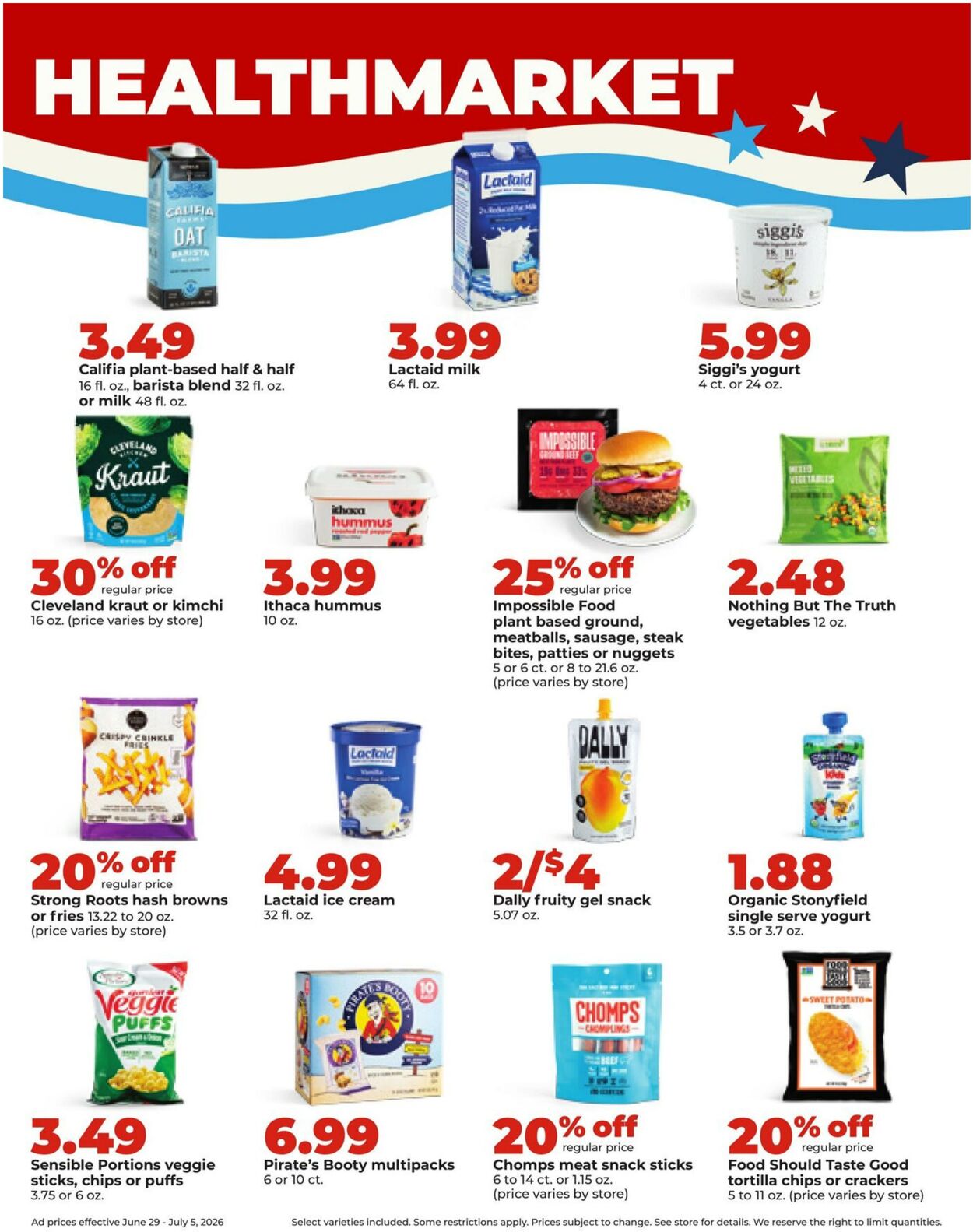 Weekly ad Hy-Vee 06/29/2026 - 07/05/2026