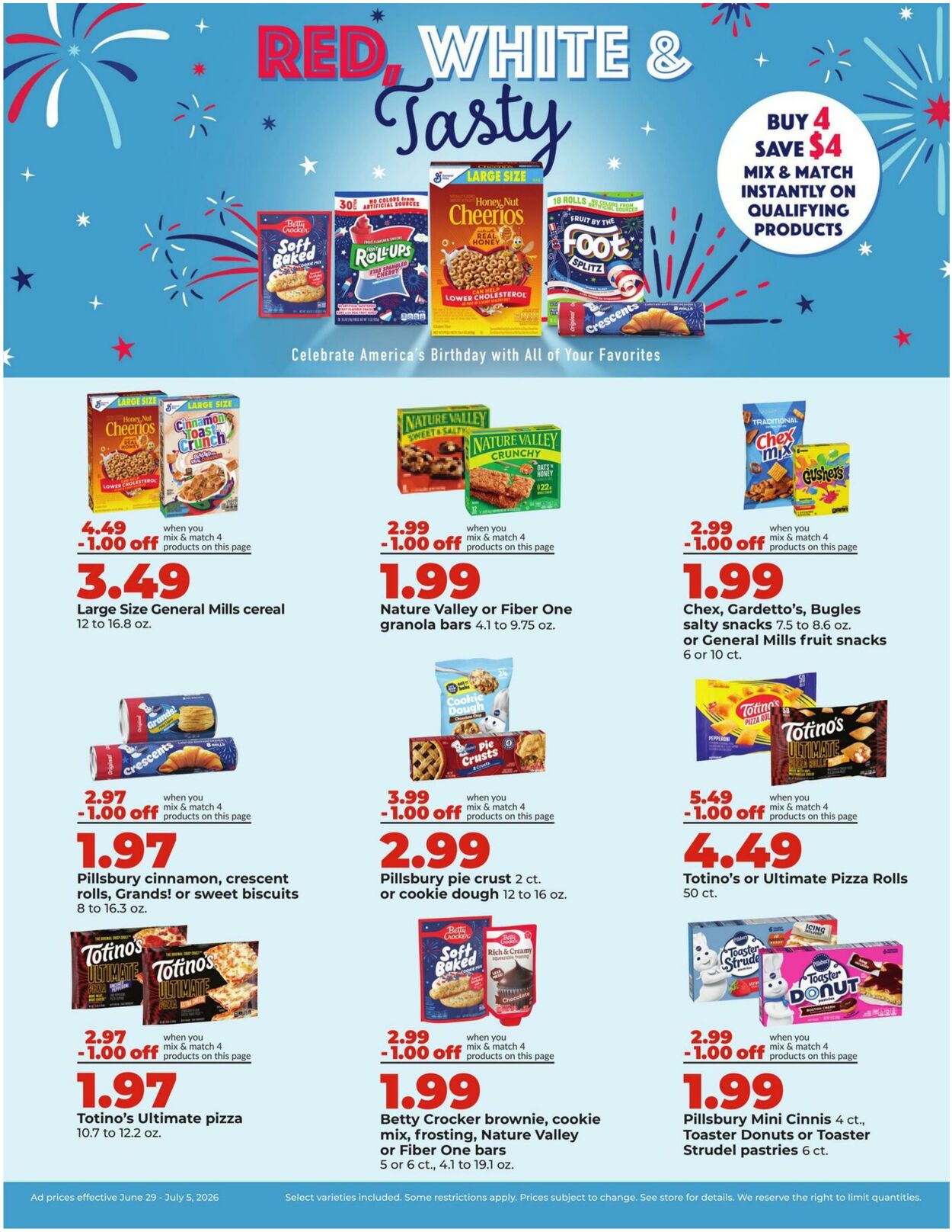 Weekly ad Hy-Vee 06/29/2026 - 07/05/2026