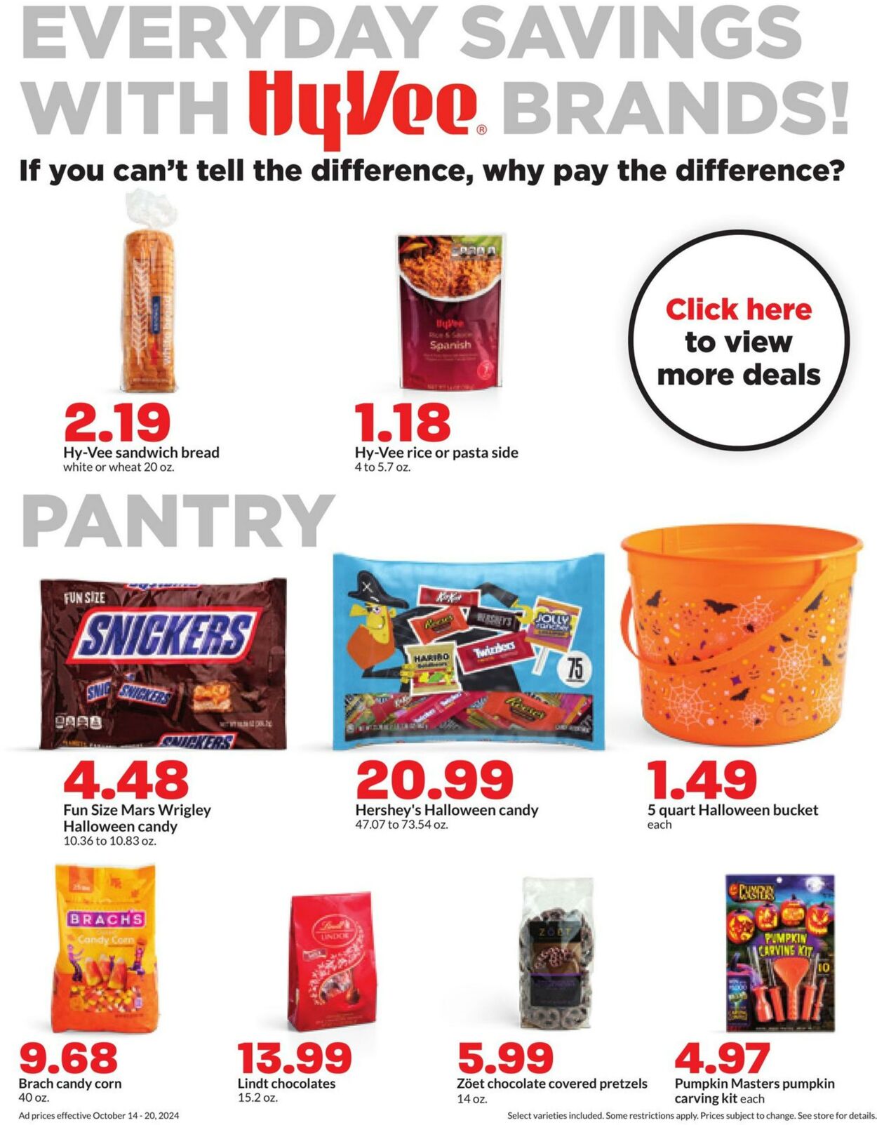 Weekly ad Hy-Vee 10/14/2024 - 10/20/2024