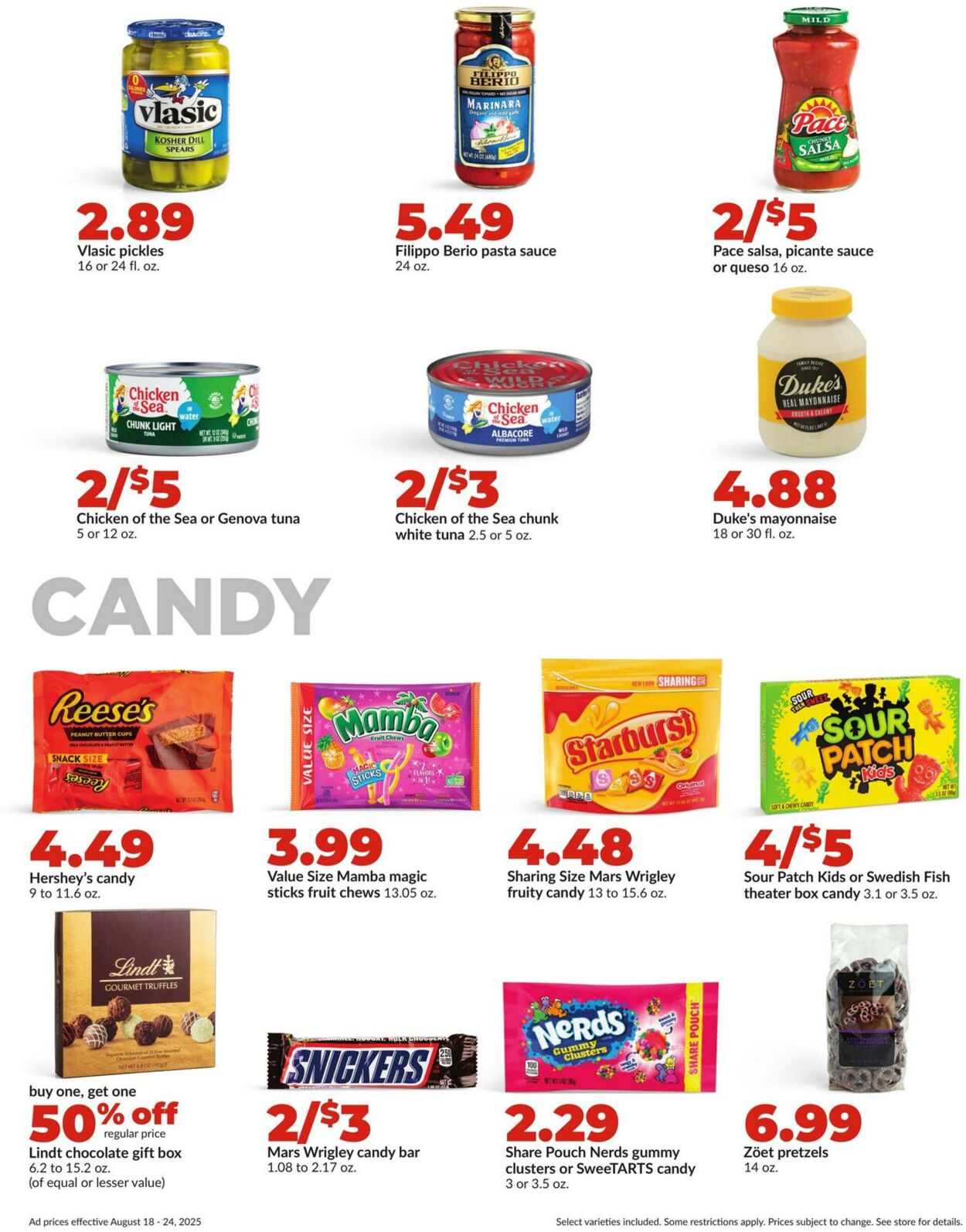 Weekly ad Hy-Vee 08/18/2025 - 08/24/2025