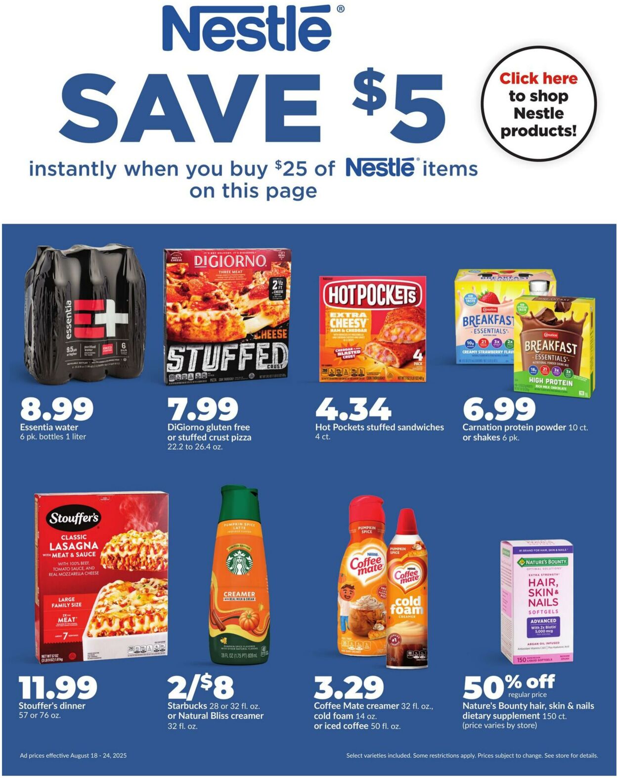 Weekly ad Hy-Vee 08/18/2025 - 08/24/2025