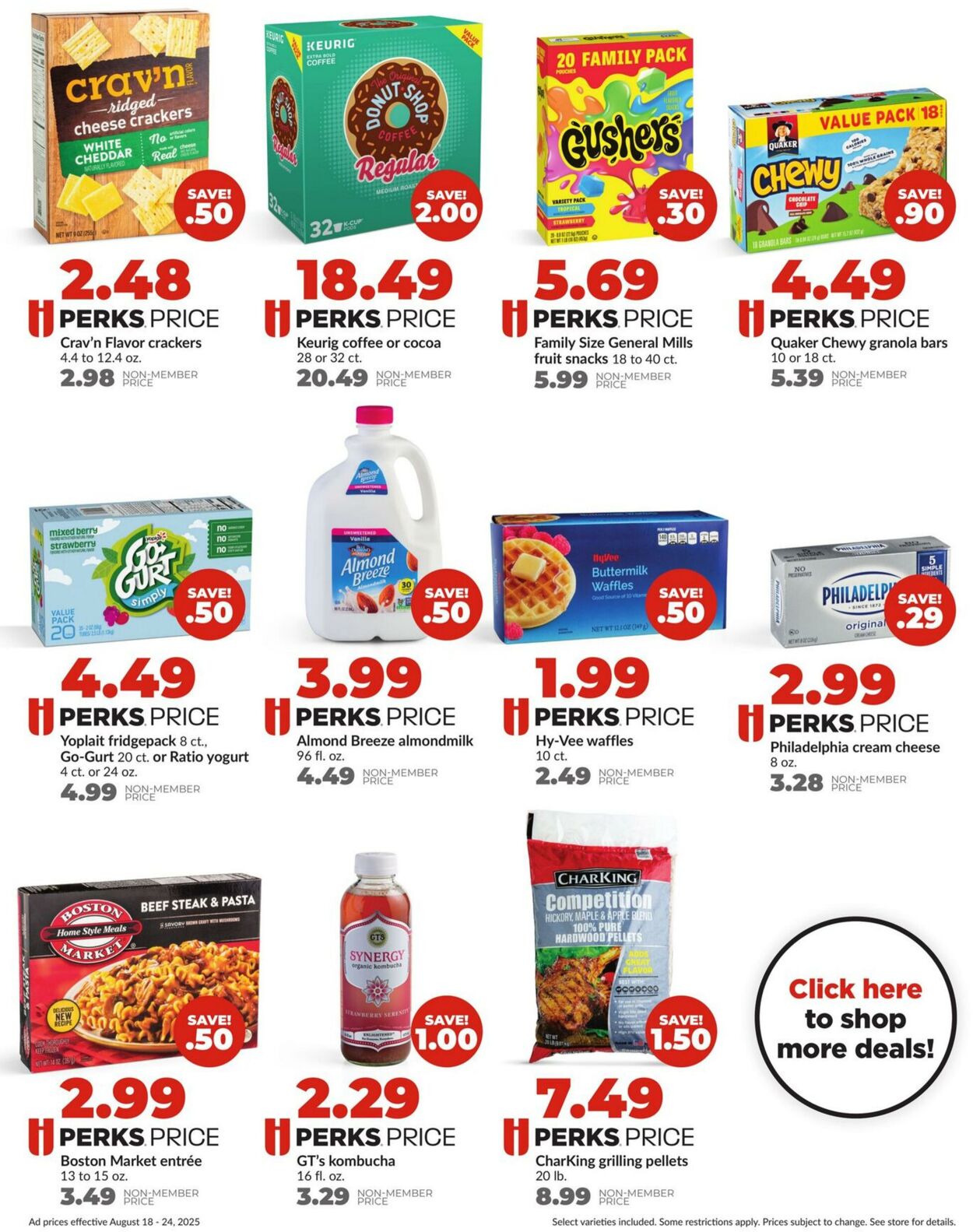 Weekly ad Hy-Vee 08/18/2025 - 08/24/2025