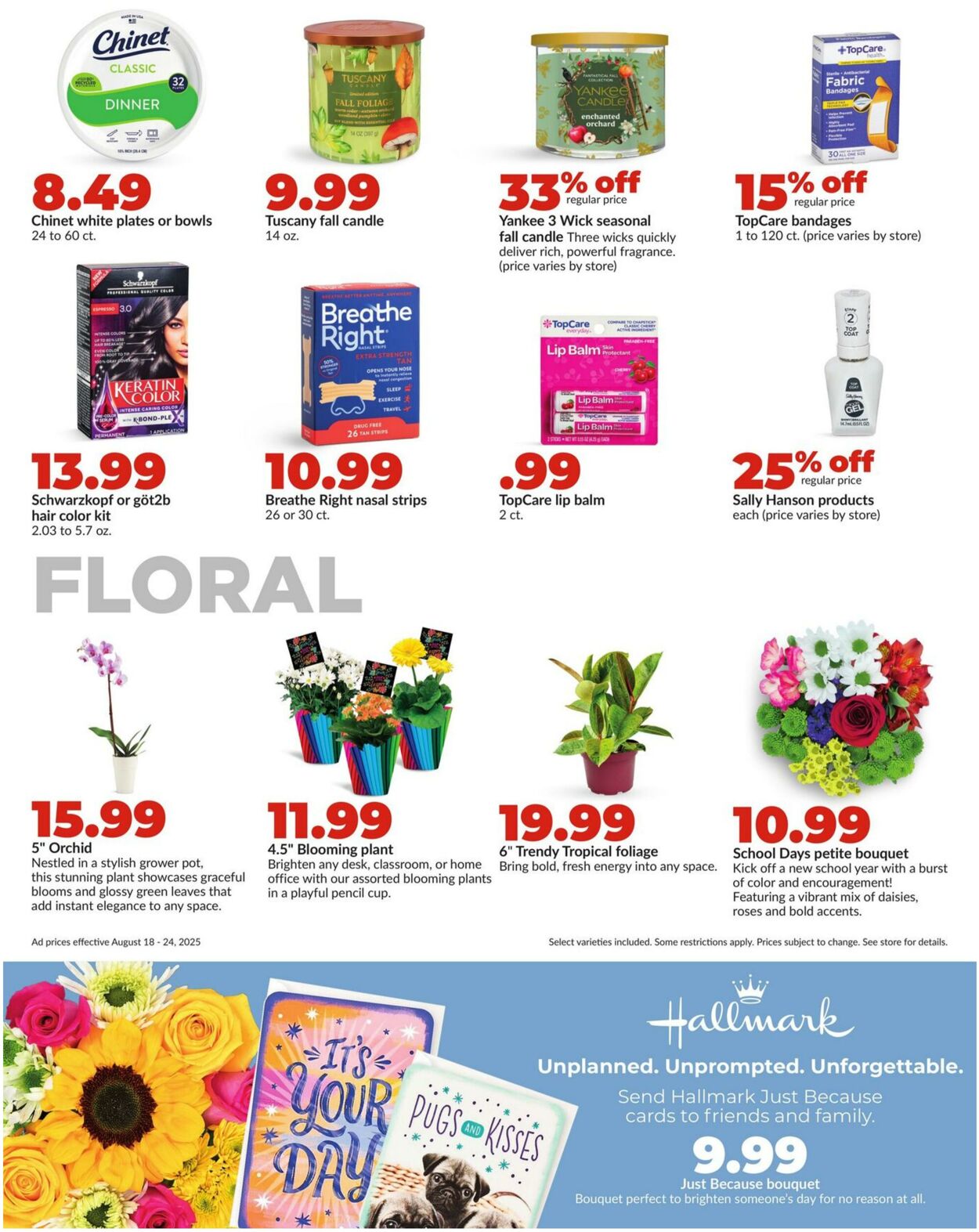 Weekly ad Hy-Vee 08/18/2025 - 08/24/2025