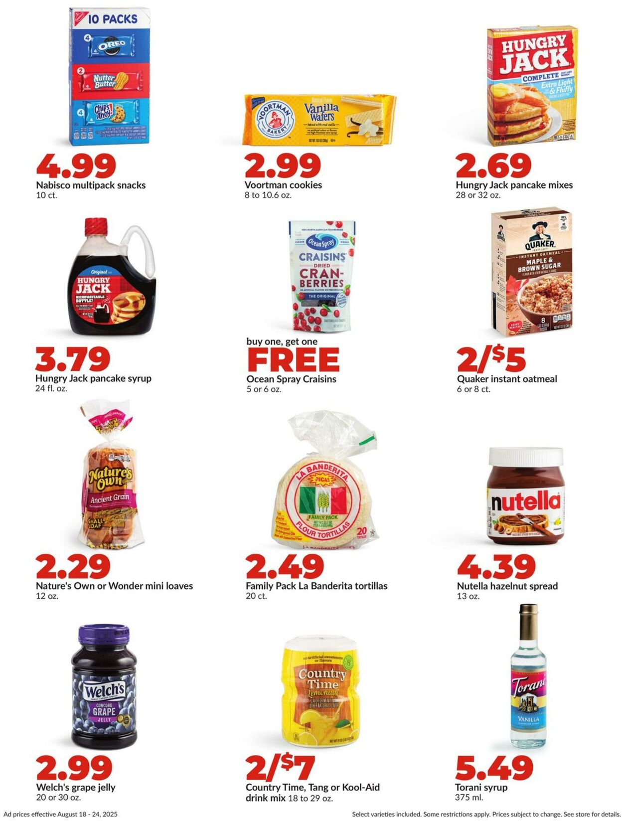Weekly ad Hy-Vee 08/18/2025 - 08/24/2025