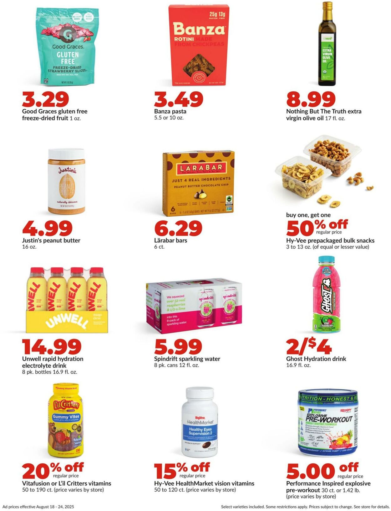 Weekly ad Hy-Vee 08/18/2025 - 08/24/2025
