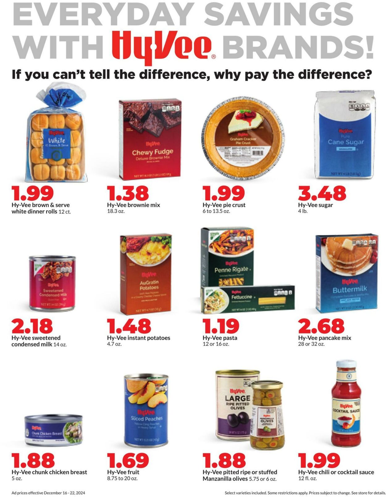 Weekly ad Hy-Vee 12/16/2024 - 12/22/2024