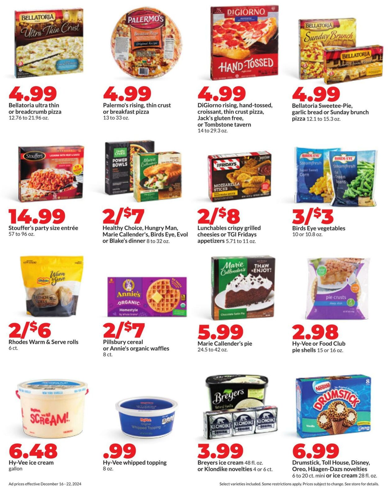 Weekly ad Hy-Vee 12/16/2024 - 12/22/2024