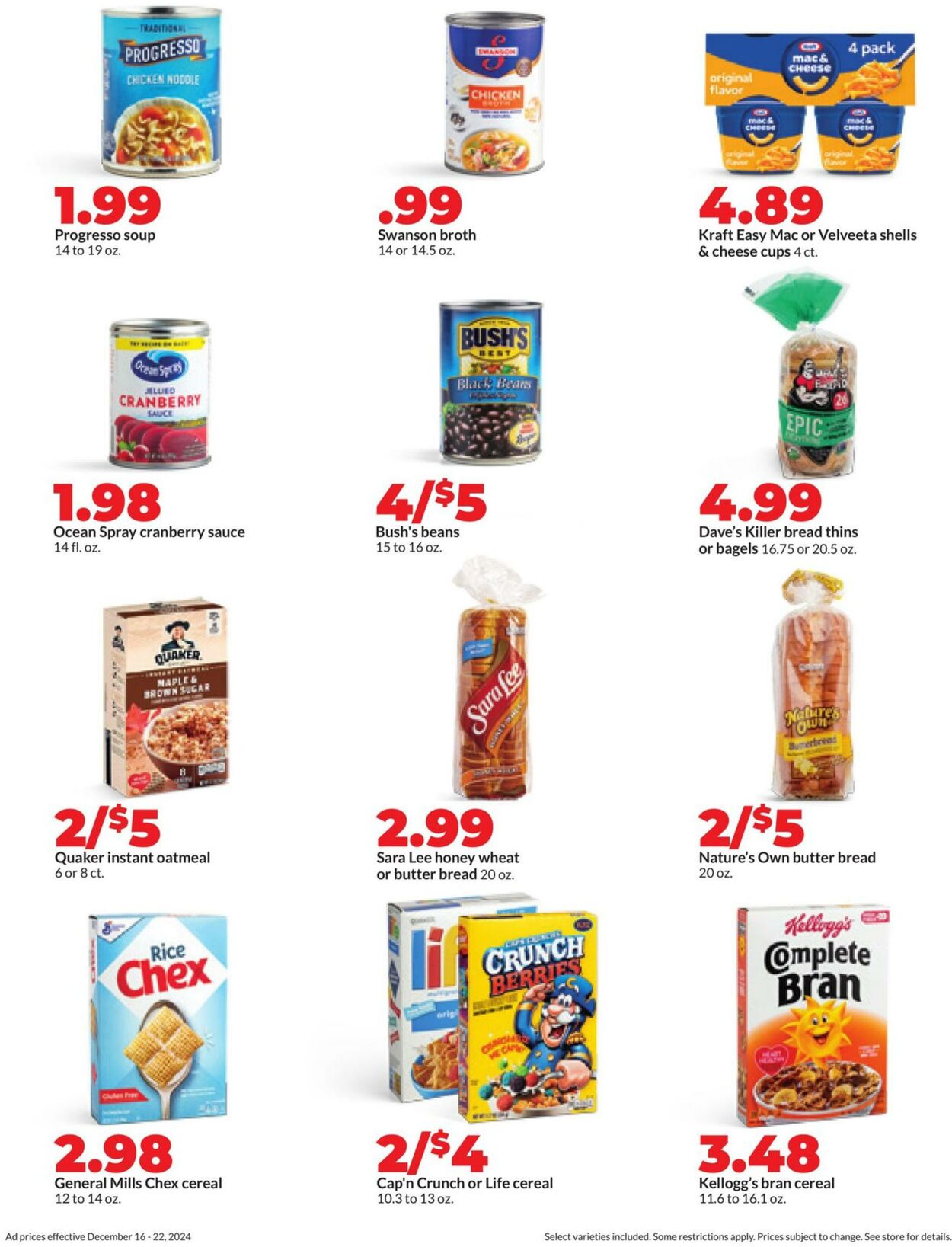 Weekly ad Hy-Vee 12/16/2024 - 12/22/2024