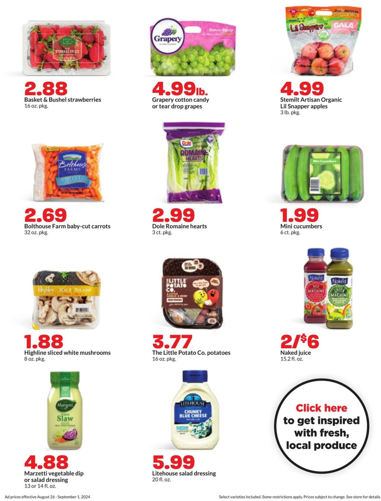 Weekly ad Hy-Vee 08/26/2024 - 09/01/2024