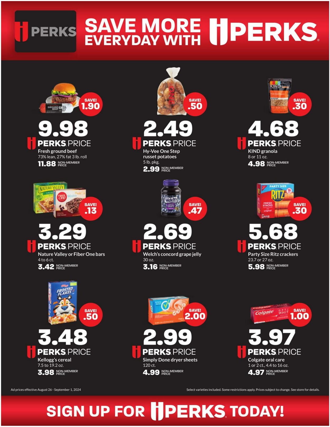 Weekly ad Hy-Vee 08/26/2024 - 09/01/2024