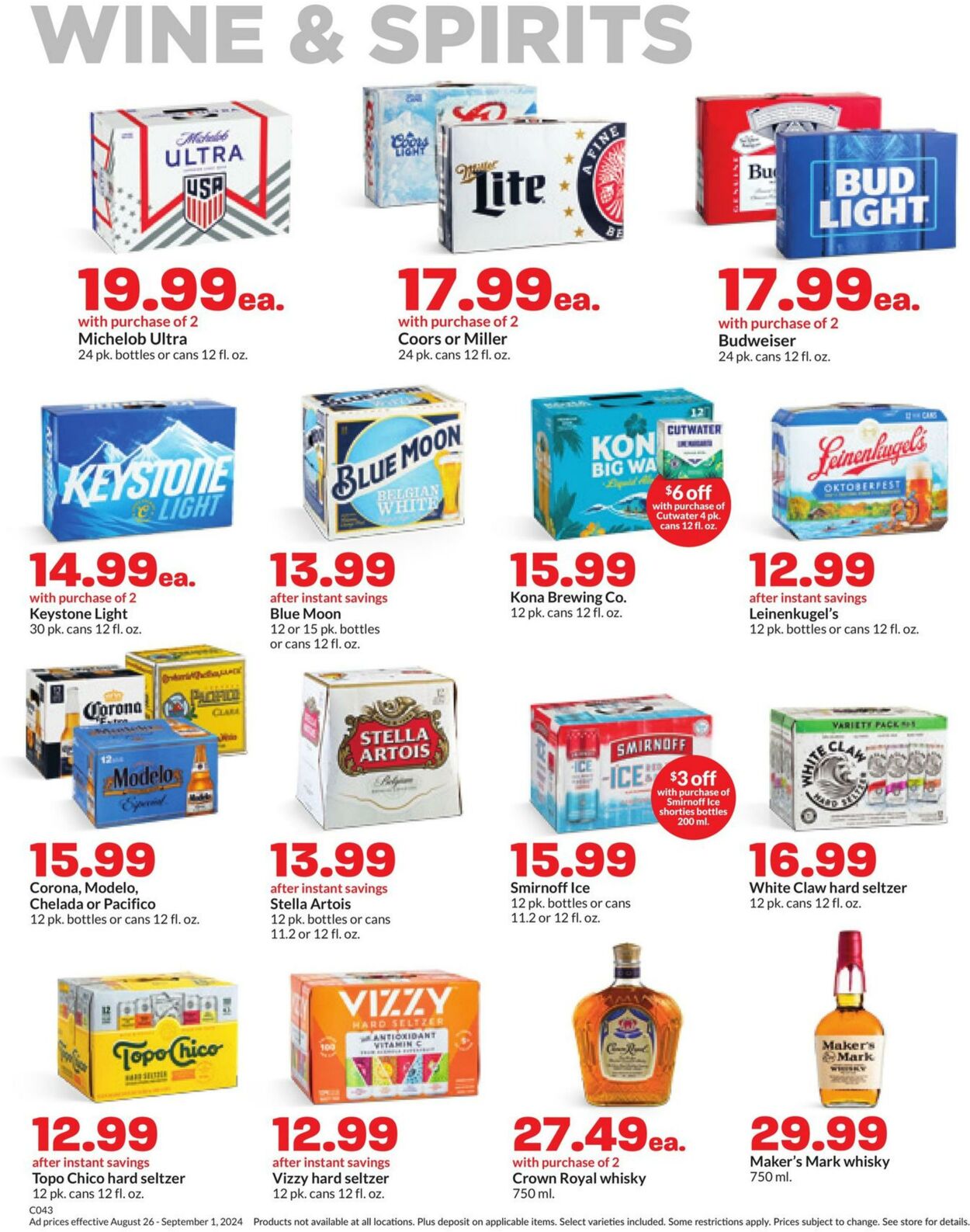 Weekly ad Hy-Vee 08/26/2024 - 09/01/2024