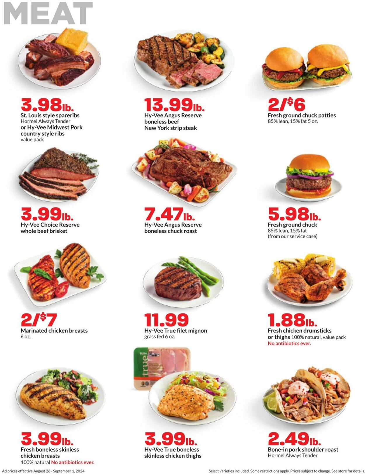 Weekly ad Hy-Vee 08/26/2024 - 09/01/2024