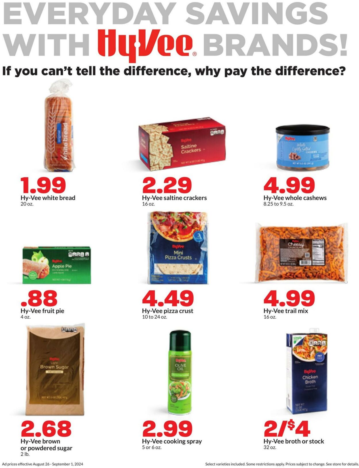 Weekly ad Hy-Vee 08/26/2024 - 09/01/2024