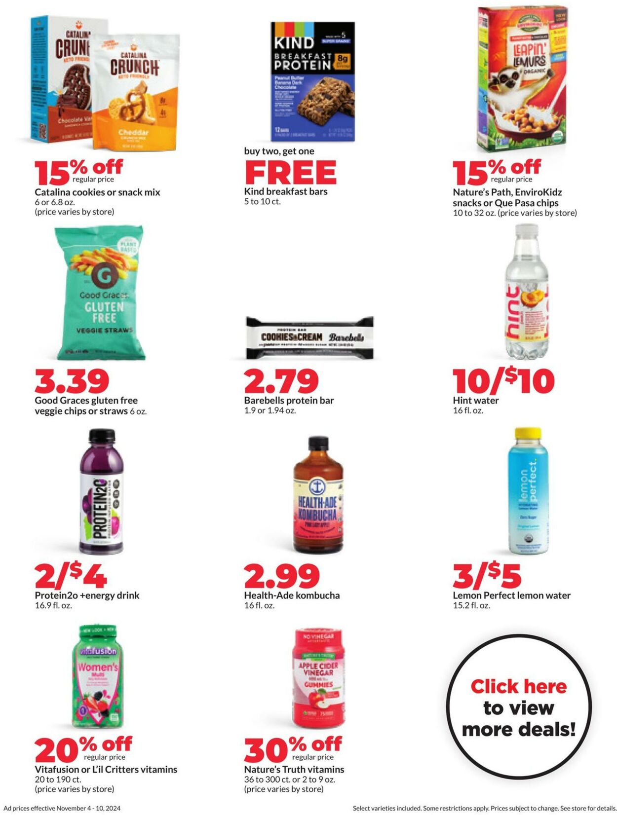 Weekly ad Hy-Vee 11/04/2024 - 11/10/2024