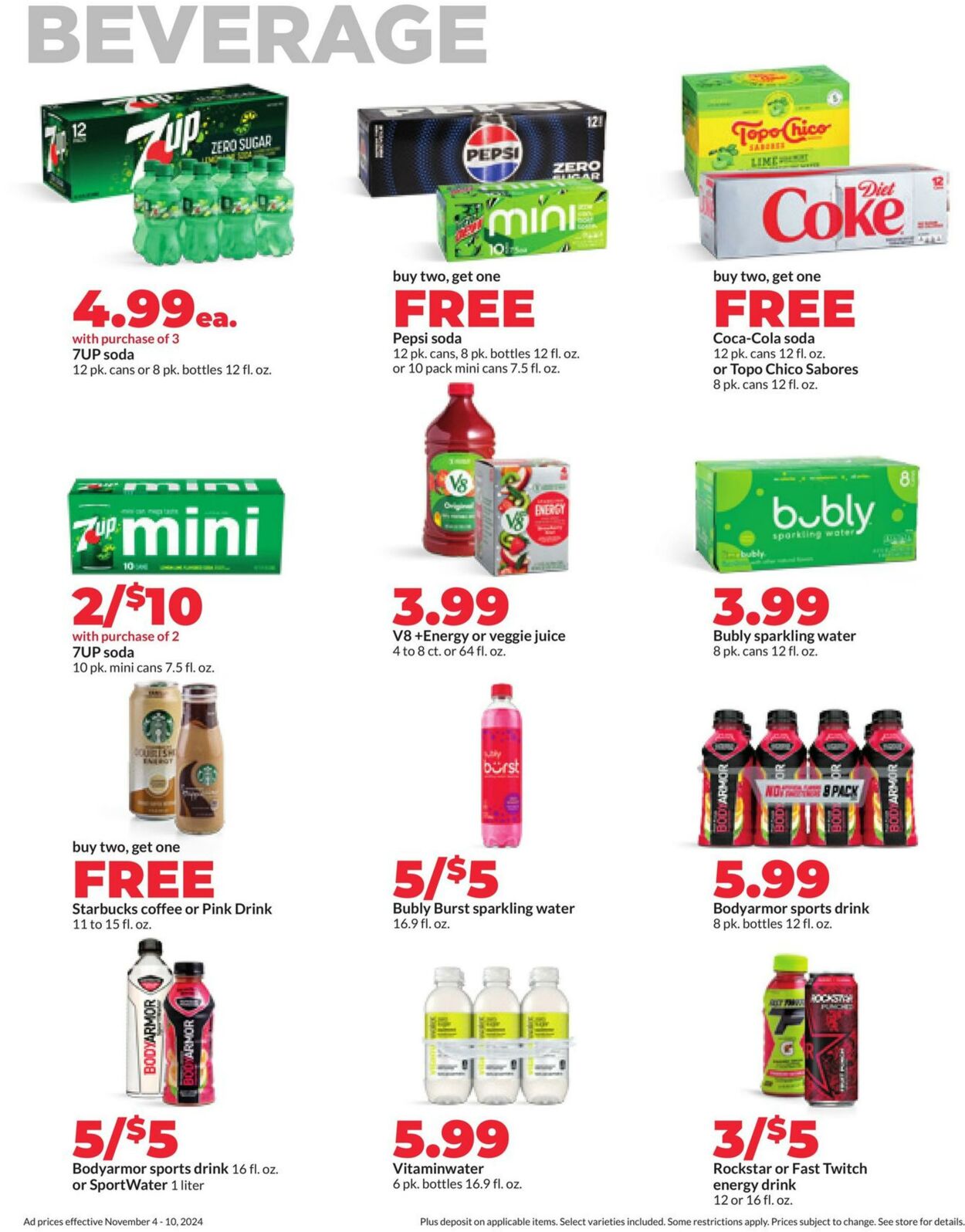 Weekly ad Hy-Vee 11/04/2024 - 11/10/2024