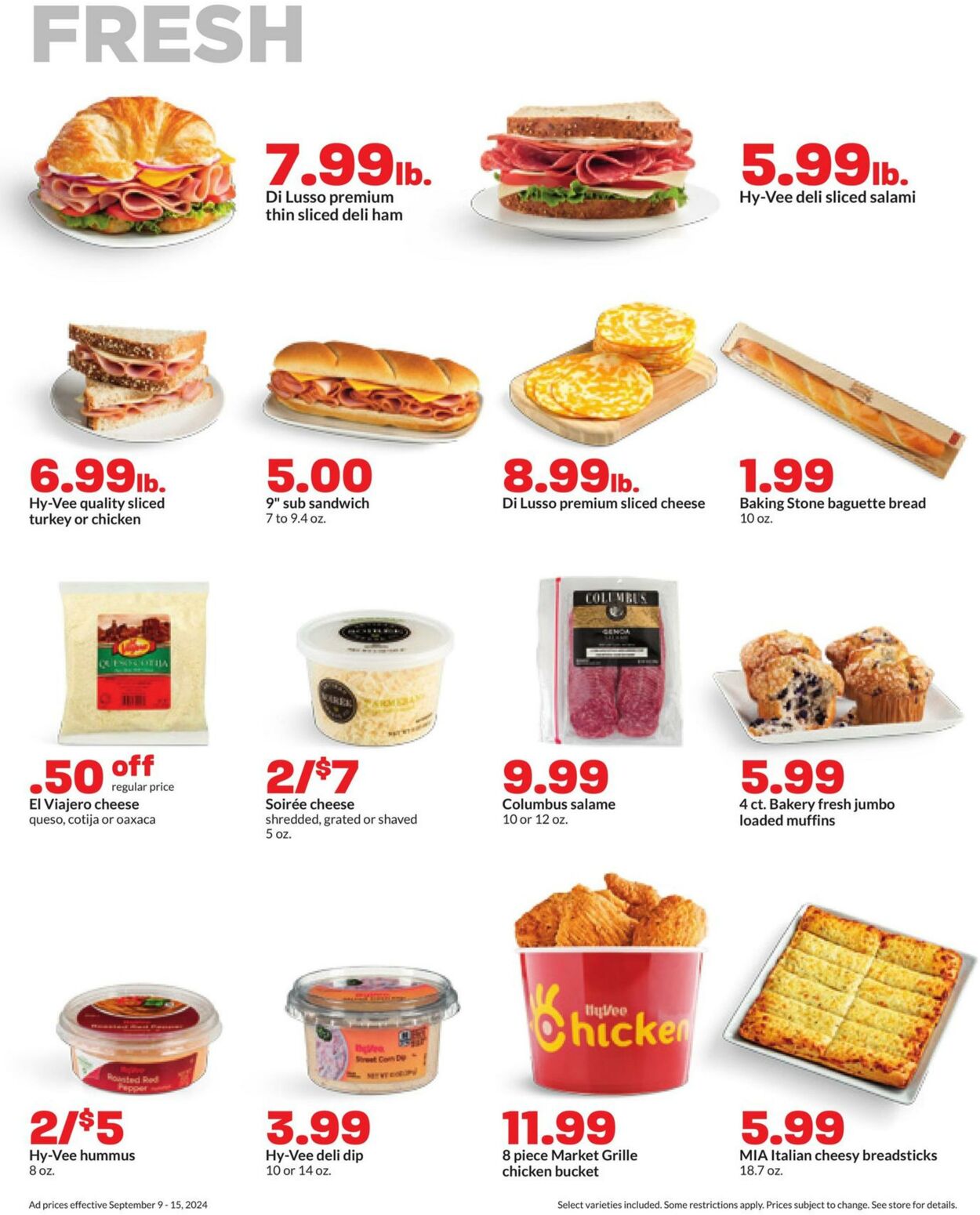 Weekly ad Hy-Vee 09/09/2024 - 09/15/2024