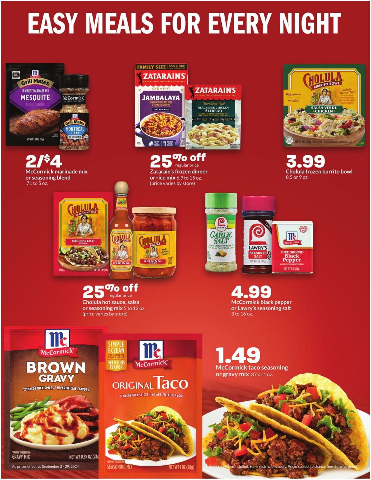 Weekly ad Hy-Vee 09/09/2024 - 09/15/2024