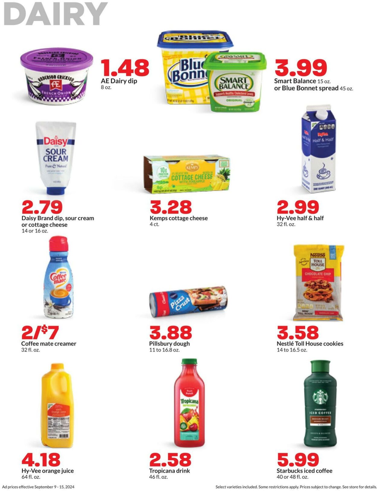 Weekly ad Hy-Vee 09/09/2024 - 09/15/2024