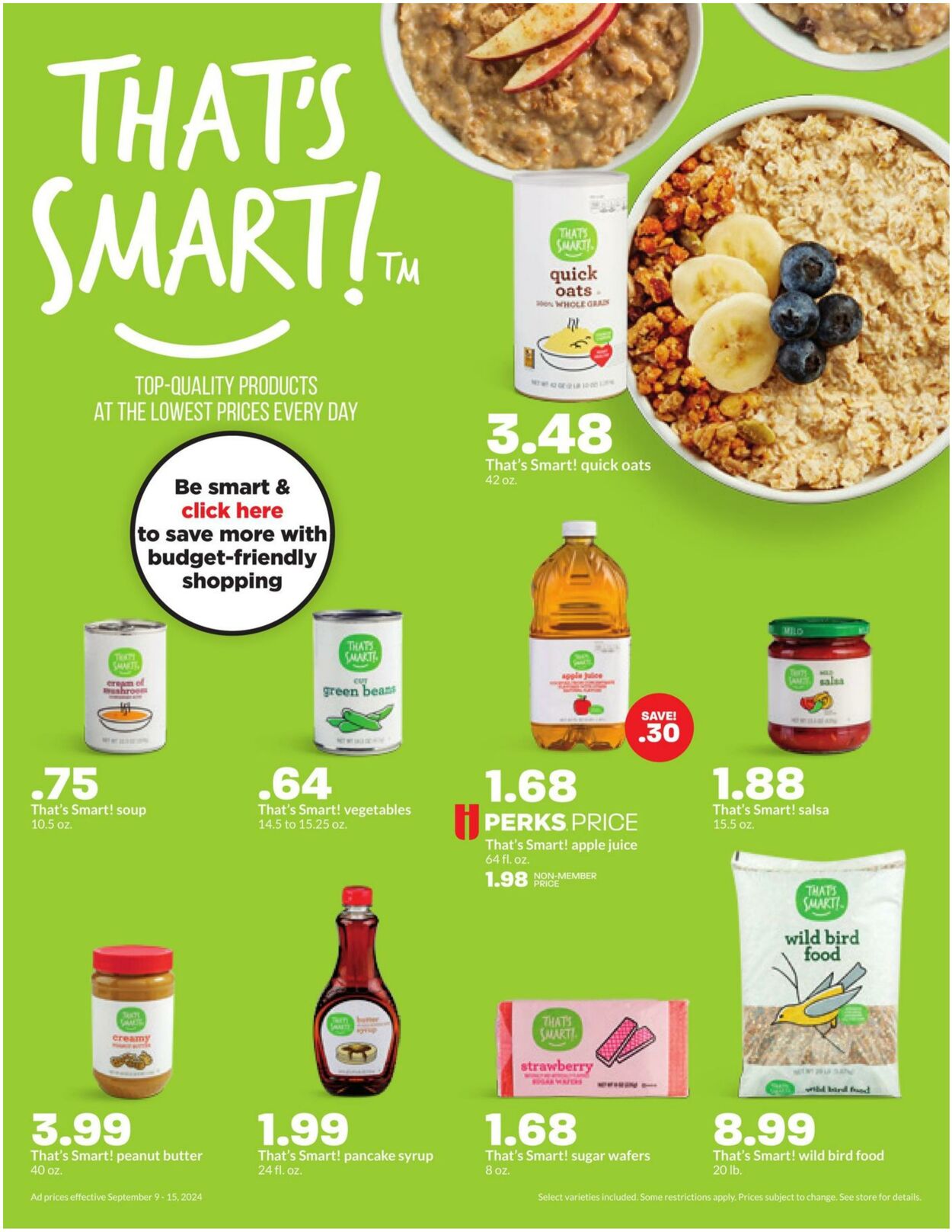 Weekly ad Hy-Vee 09/09/2024 - 09/15/2024