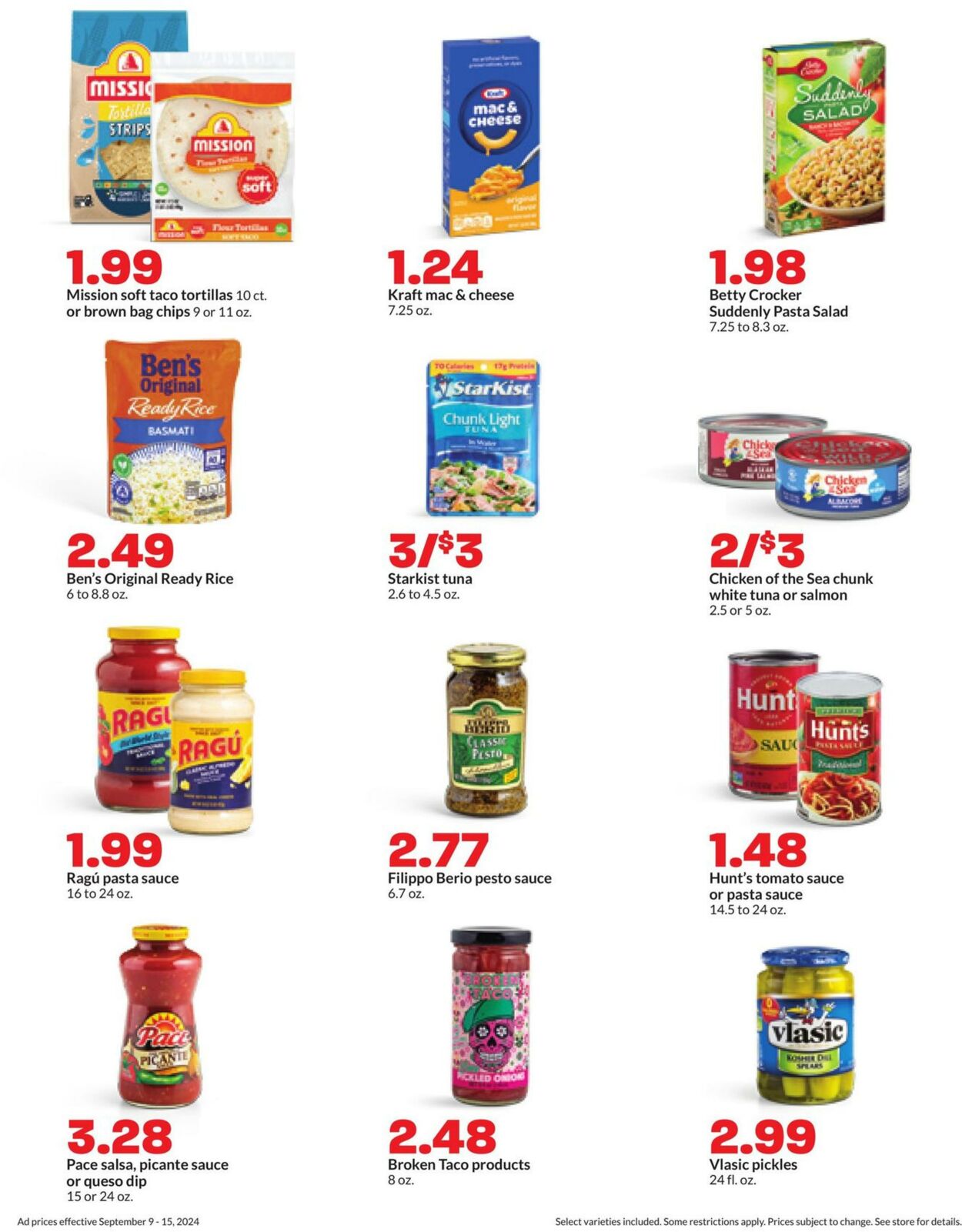 Weekly ad Hy-Vee 09/09/2024 - 09/15/2024