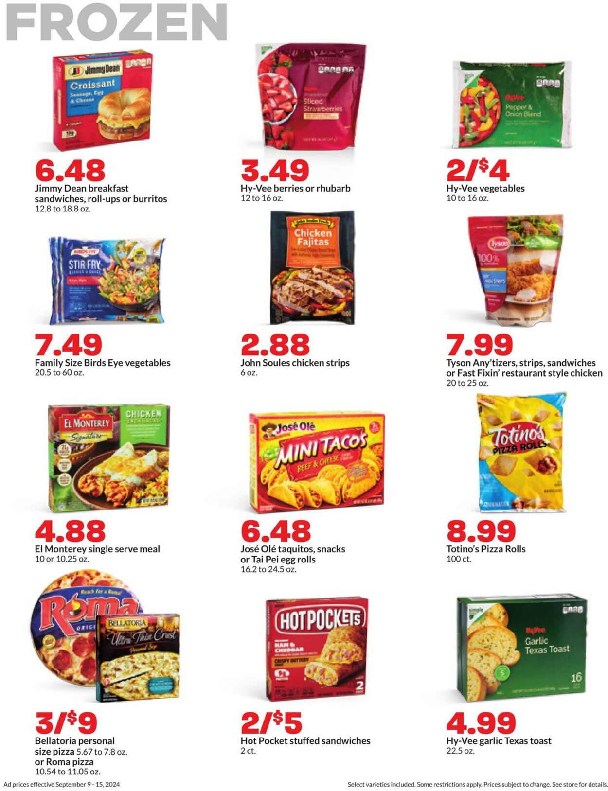 Weekly ad Hy-Vee 09/09/2024 - 09/15/2024