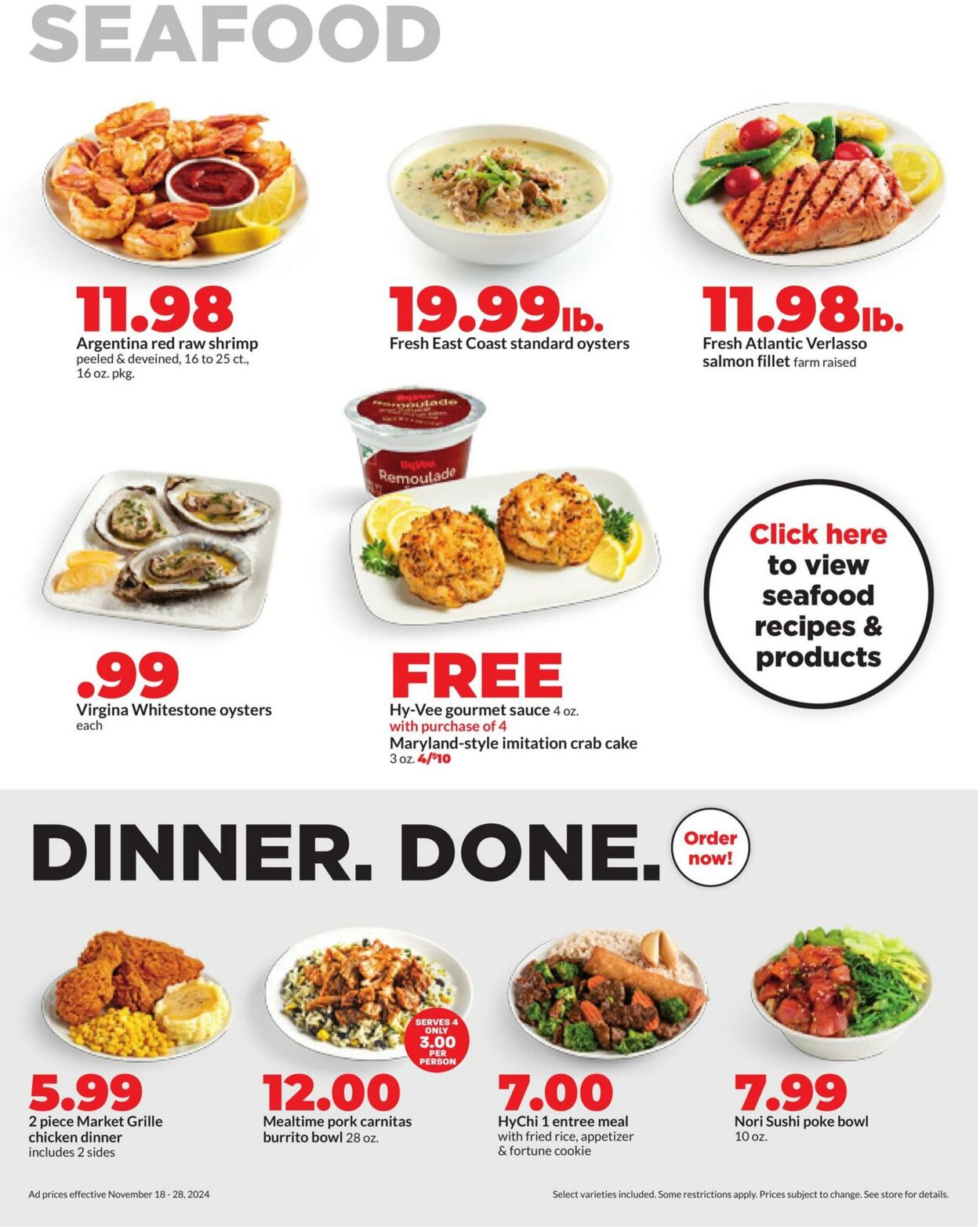 Weekly ad Hy-Vee 11/18/2024 - 11/28/2024