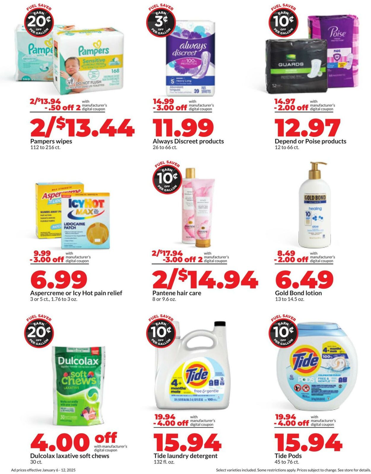 Weekly ad Hy-Vee 01/06/2025 - 01/12/2025