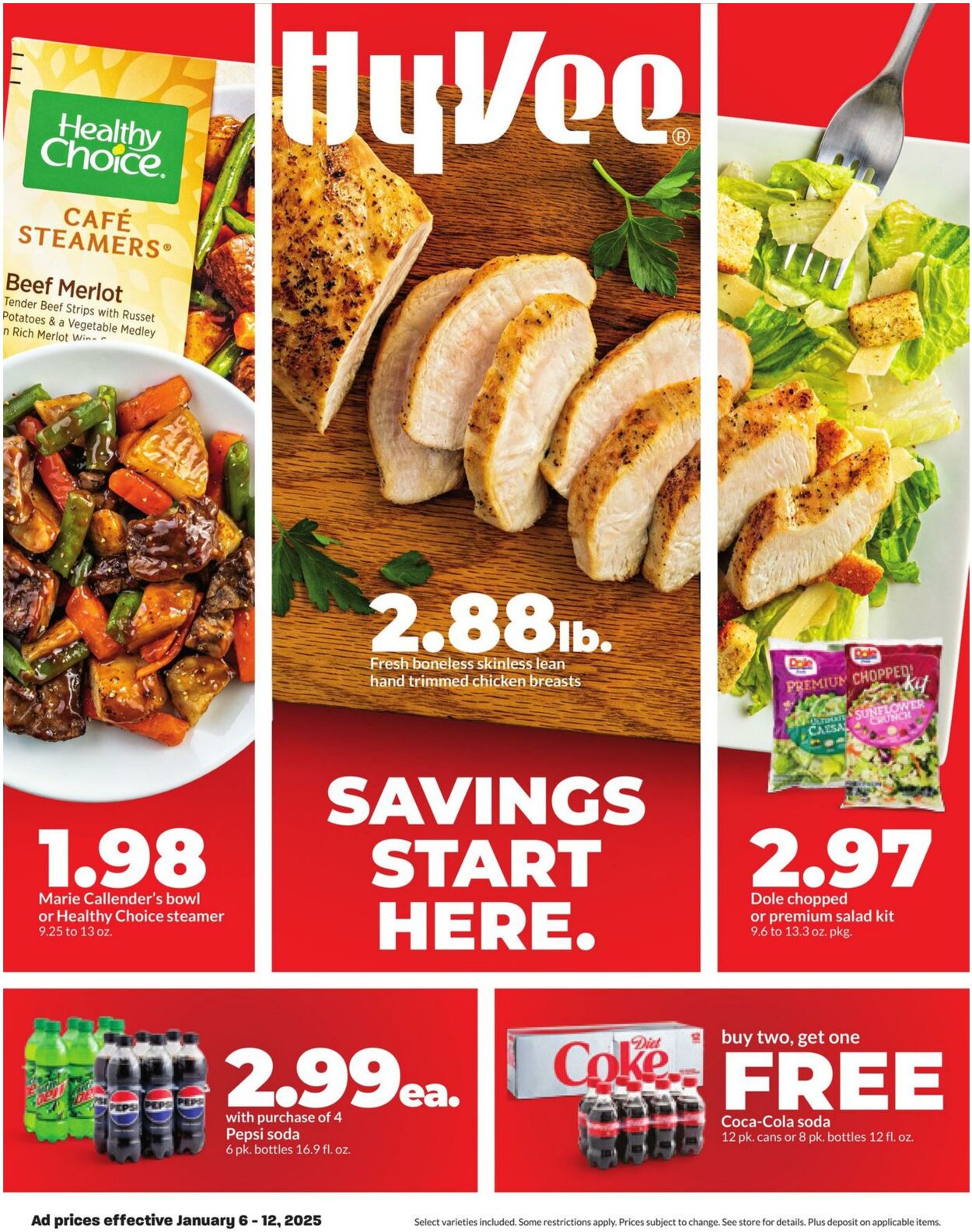 Weekly ad Hy-Vee 01/06/2025 - 01/12/2025