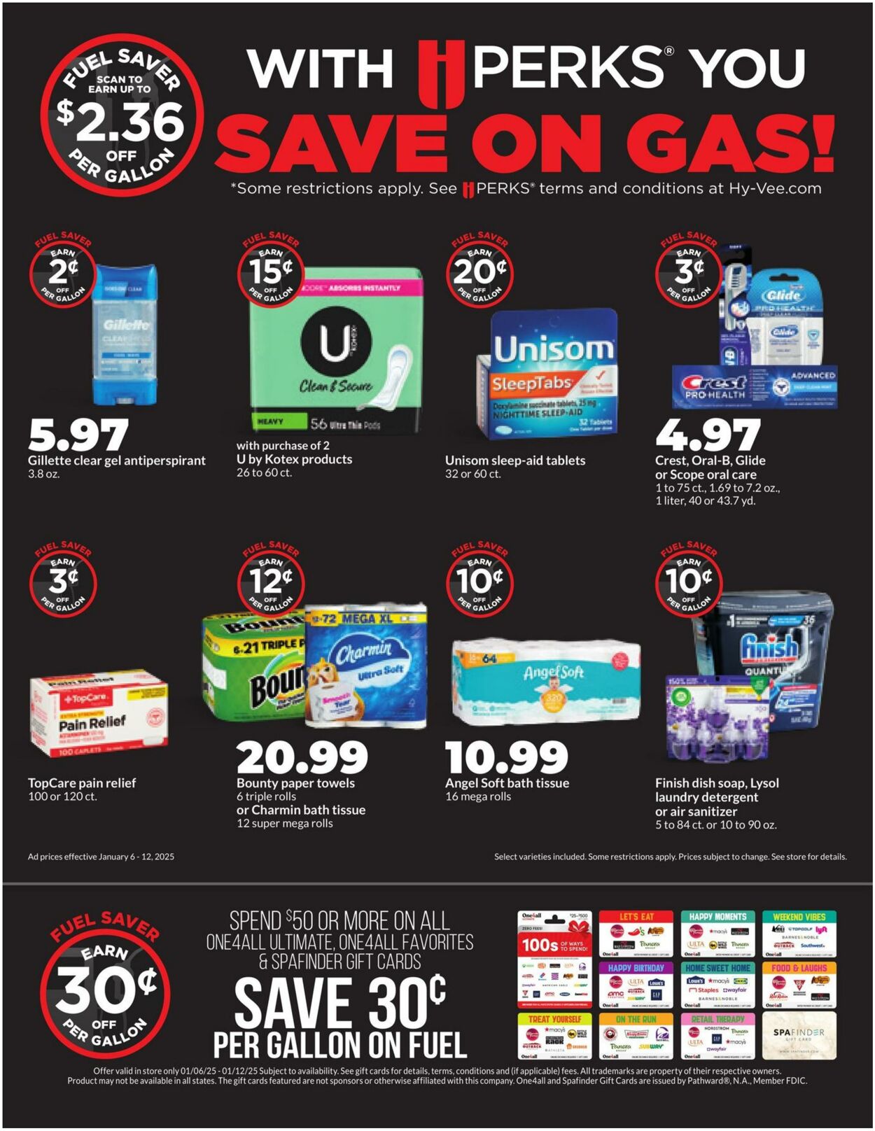 Weekly ad Hy-Vee 01/06/2025 - 01/12/2025