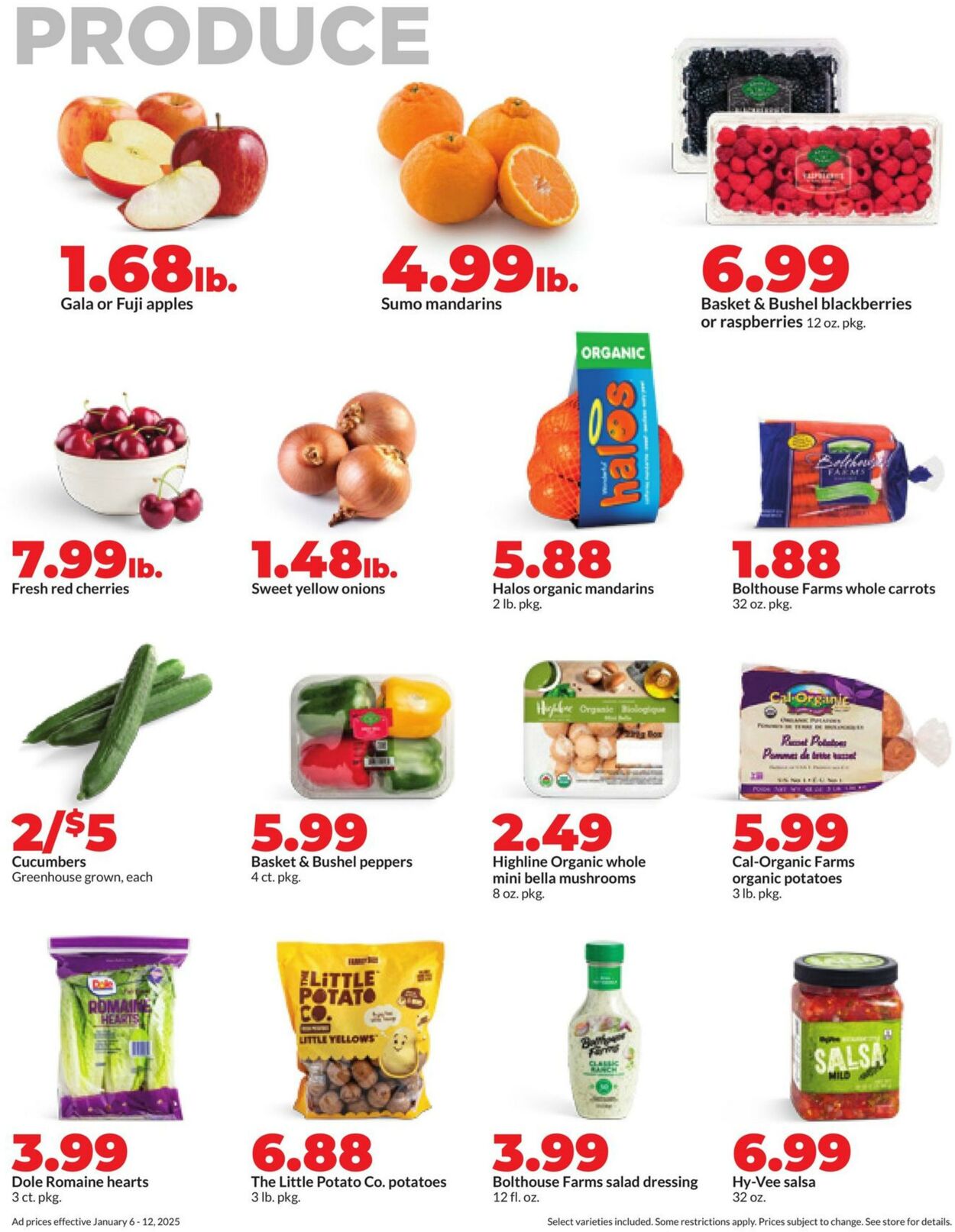 Weekly ad Hy-Vee 01/06/2025 - 01/12/2025