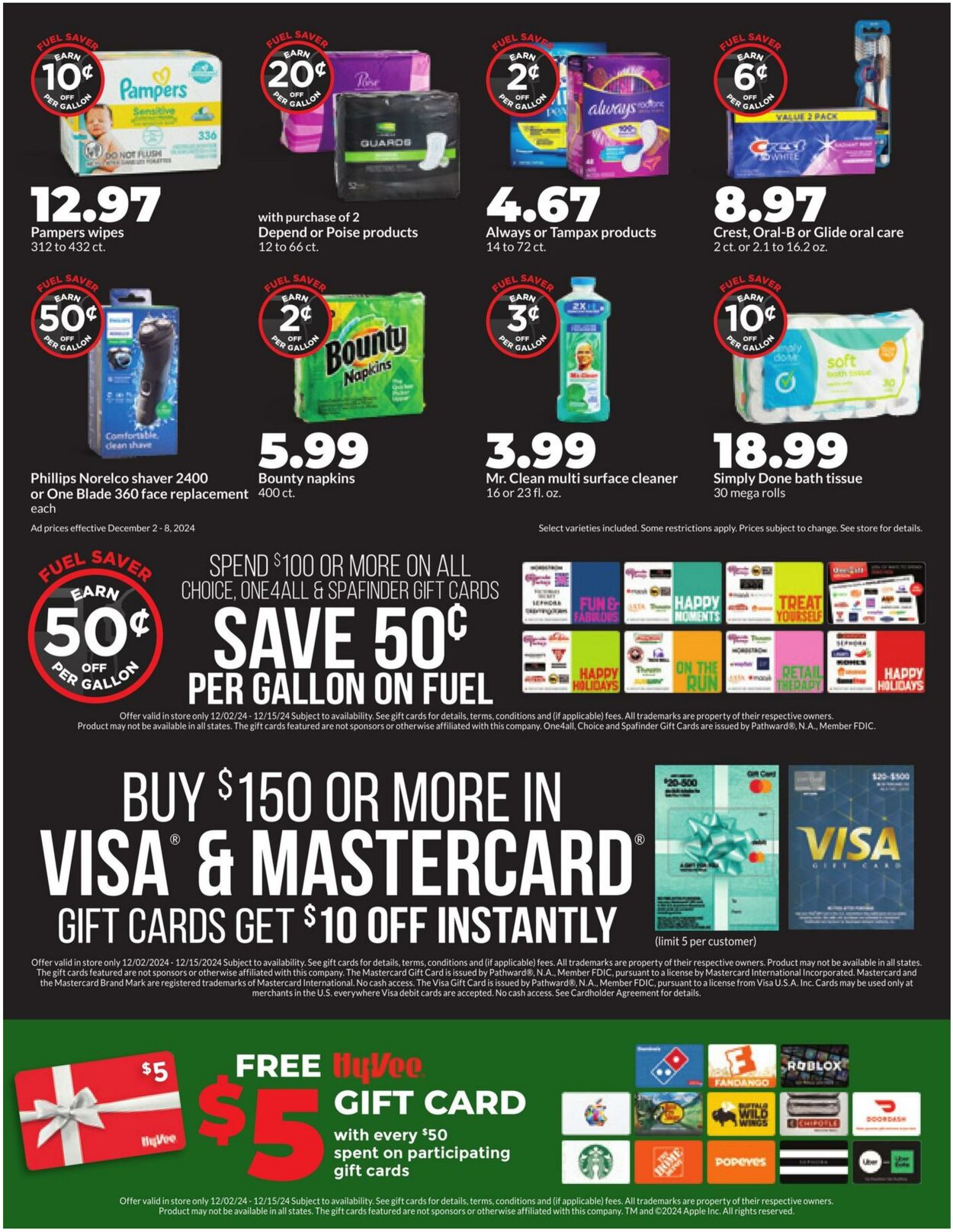 Weekly ad Hy-Vee 12/02/2024 - 12/08/2024