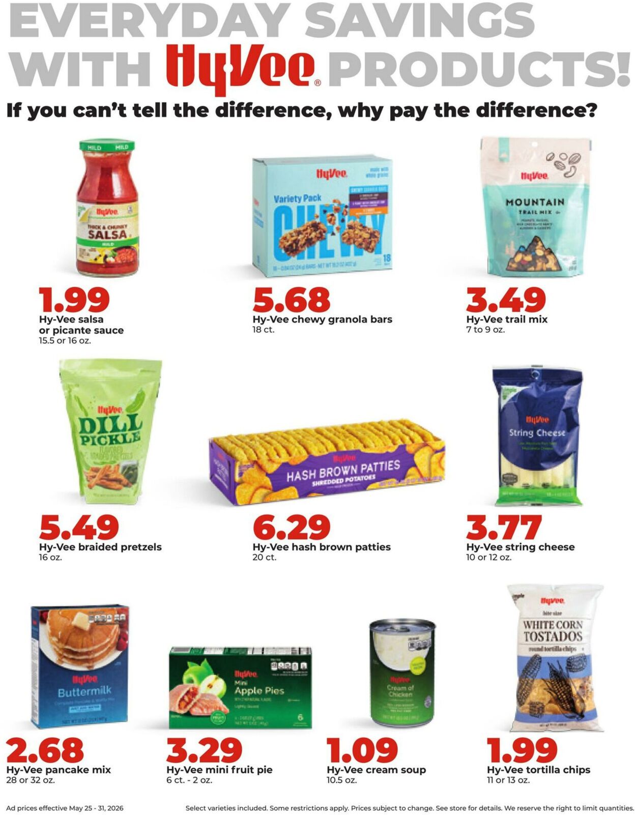 Weekly ad Hy-Vee 05/25/2026 - 05/31/2026