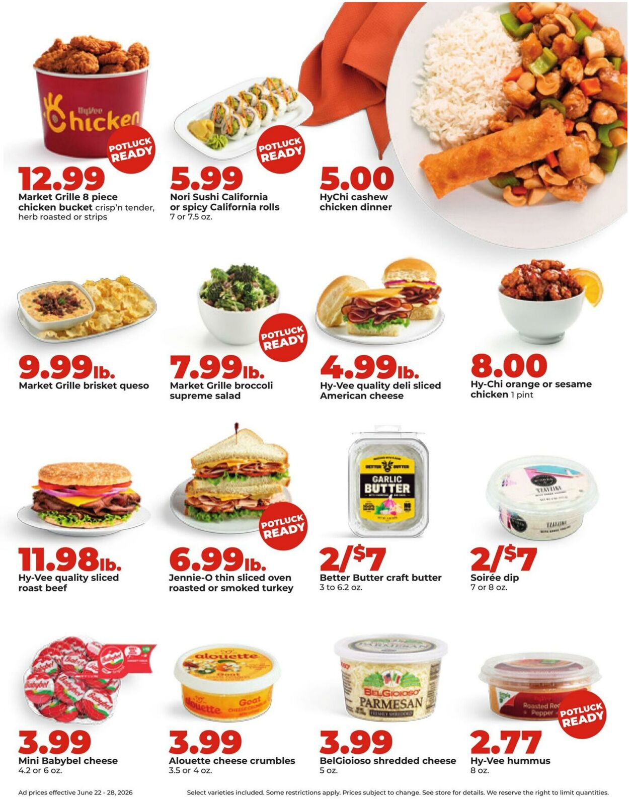 Weekly ad Hy-Vee 06/22/2026 - 06/28/2026