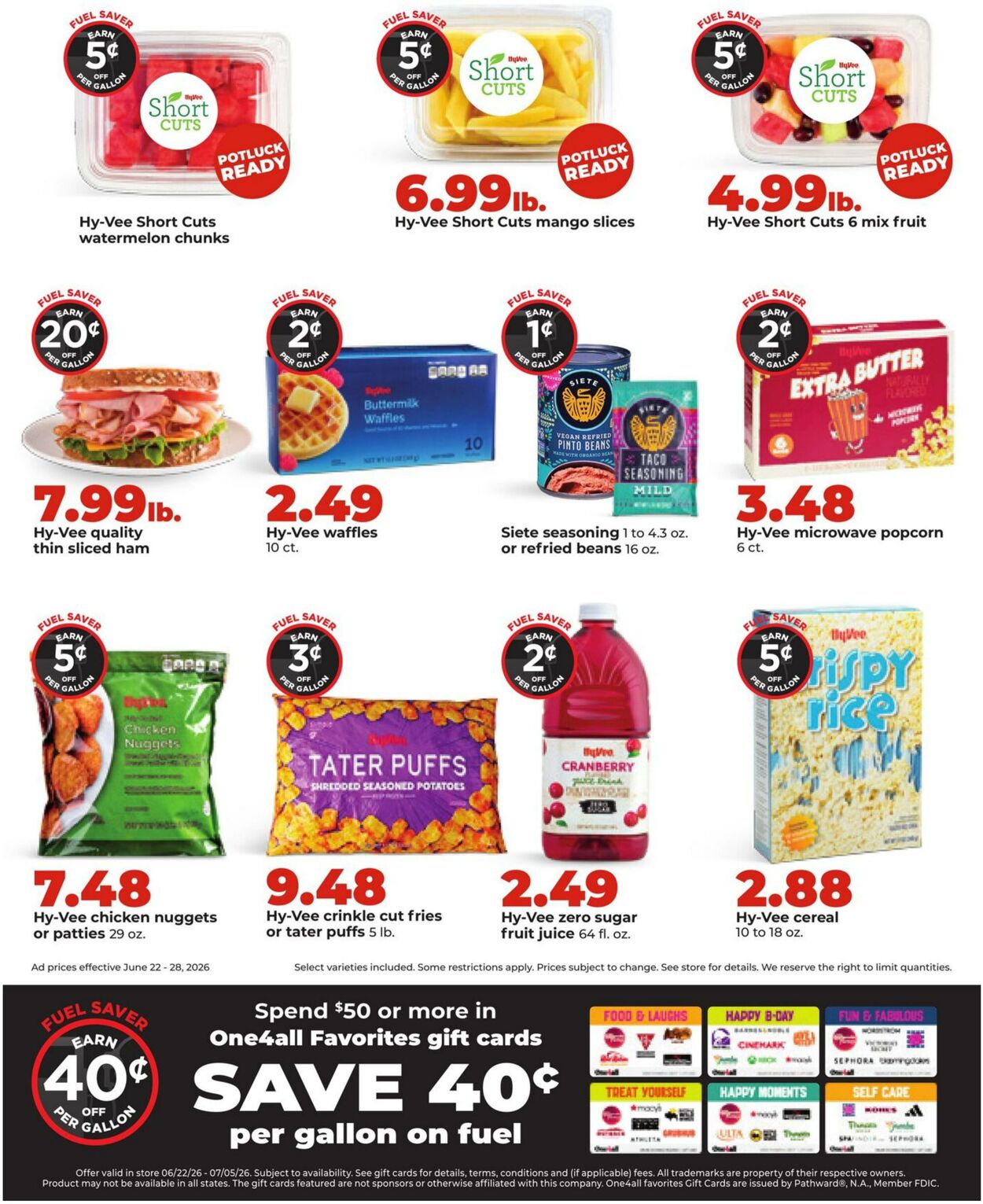 Weekly ad Hy-Vee 06/22/2026 - 06/28/2026