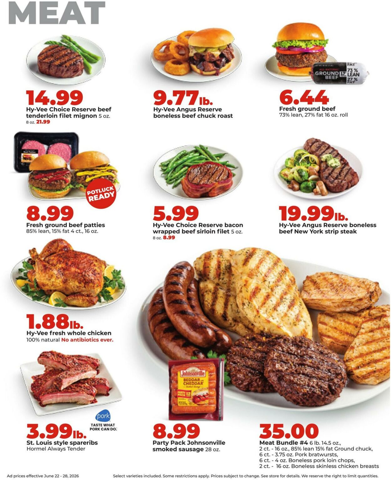 Weekly ad Hy-Vee 06/22/2026 - 06/28/2026
