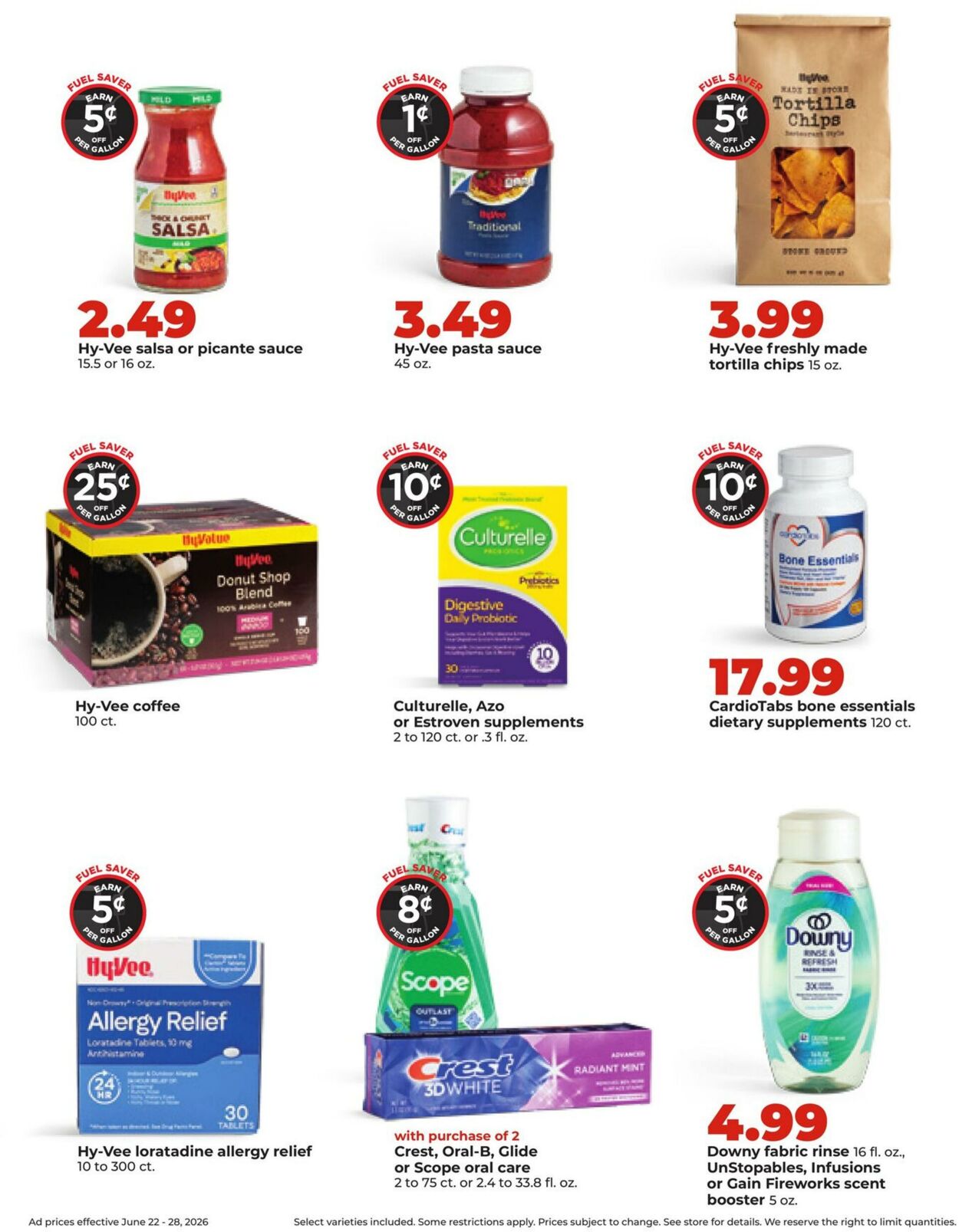 Weekly ad Hy-Vee 06/22/2026 - 06/28/2026