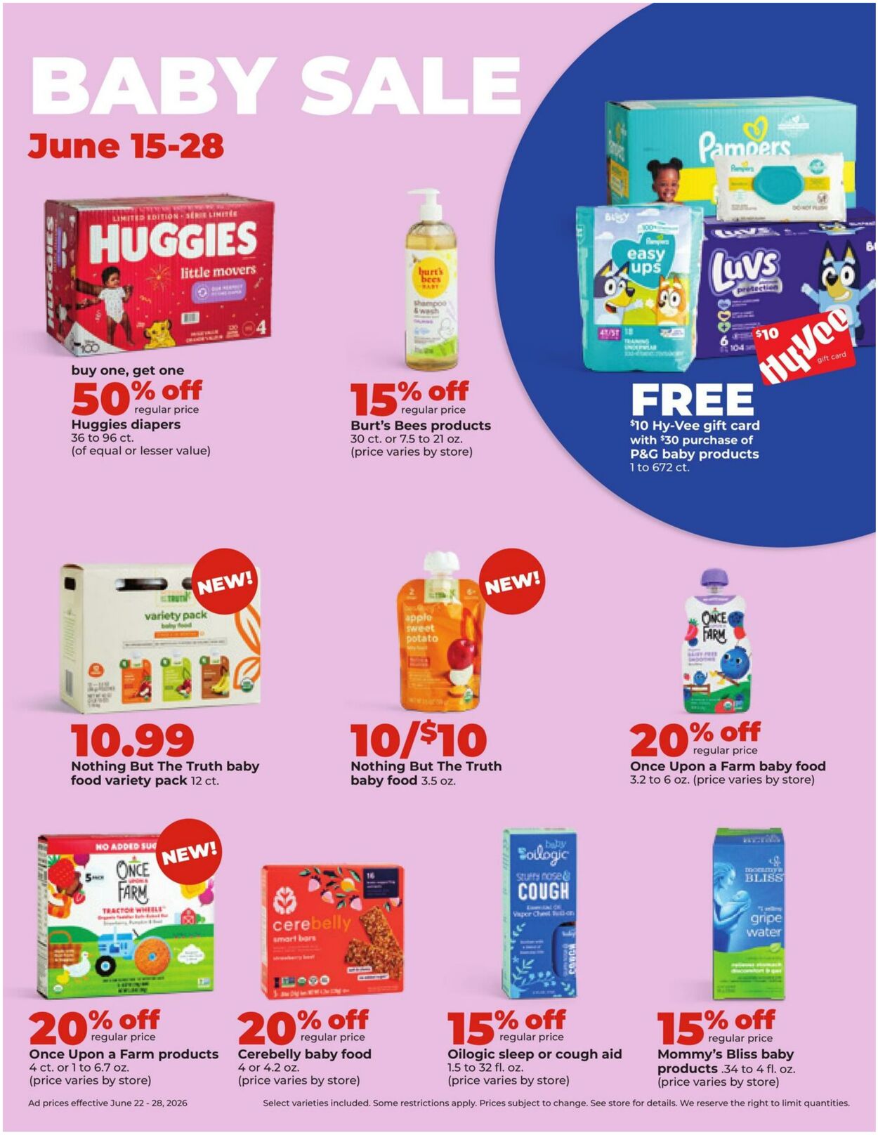 Weekly ad Hy-Vee 06/22/2026 - 06/28/2026