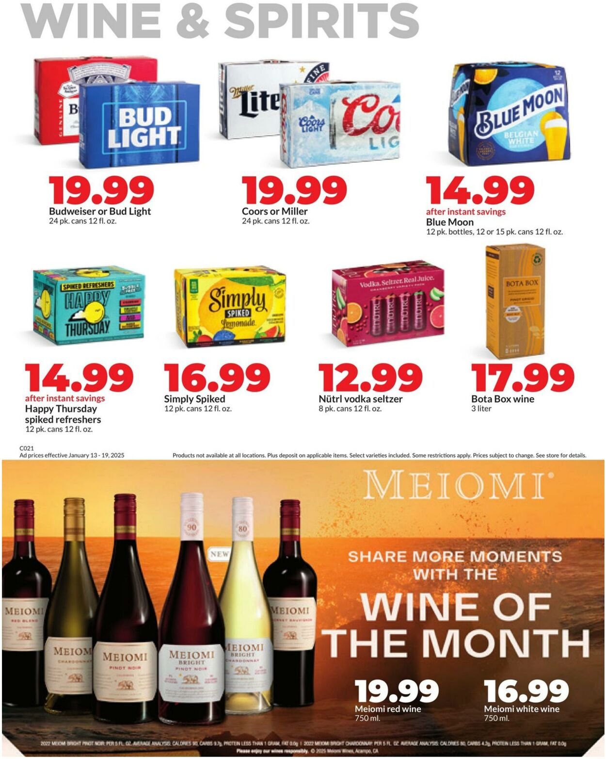 Weekly ad Hy-Vee 01/13/2025 - 01/19/2025