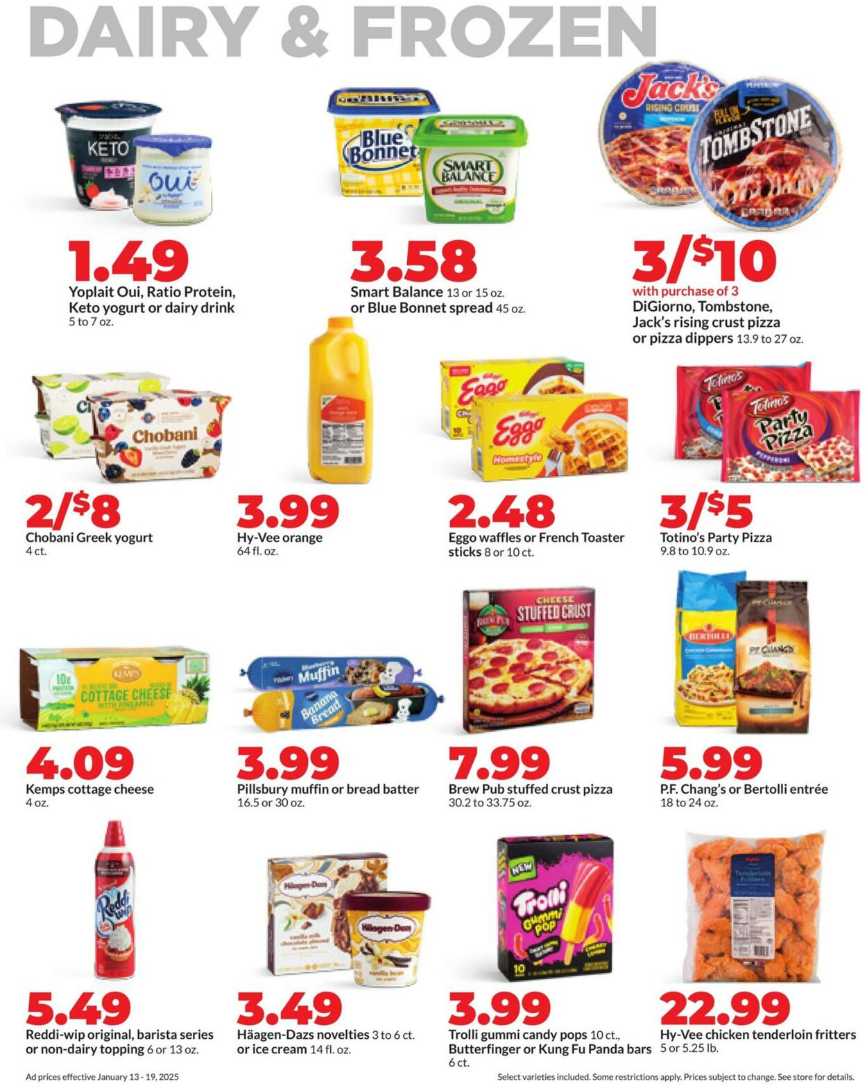 Weekly ad Hy-Vee 01/13/2025 - 01/19/2025