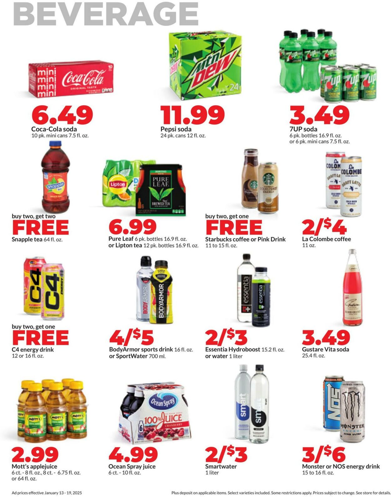 Weekly ad Hy-Vee 01/13/2025 - 01/19/2025