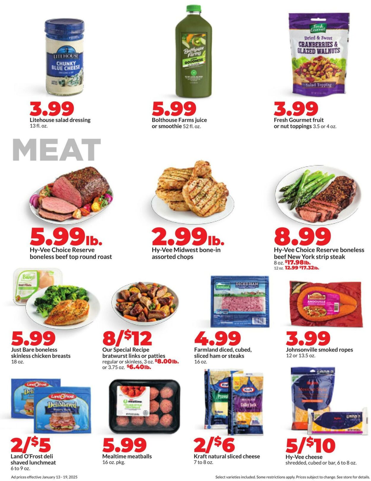 Weekly ad Hy-Vee 01/13/2025 - 01/19/2025