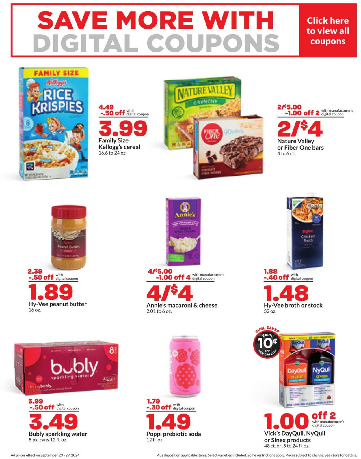 Weekly ad Hy-Vee 09/23/2024 - 09/29/2024