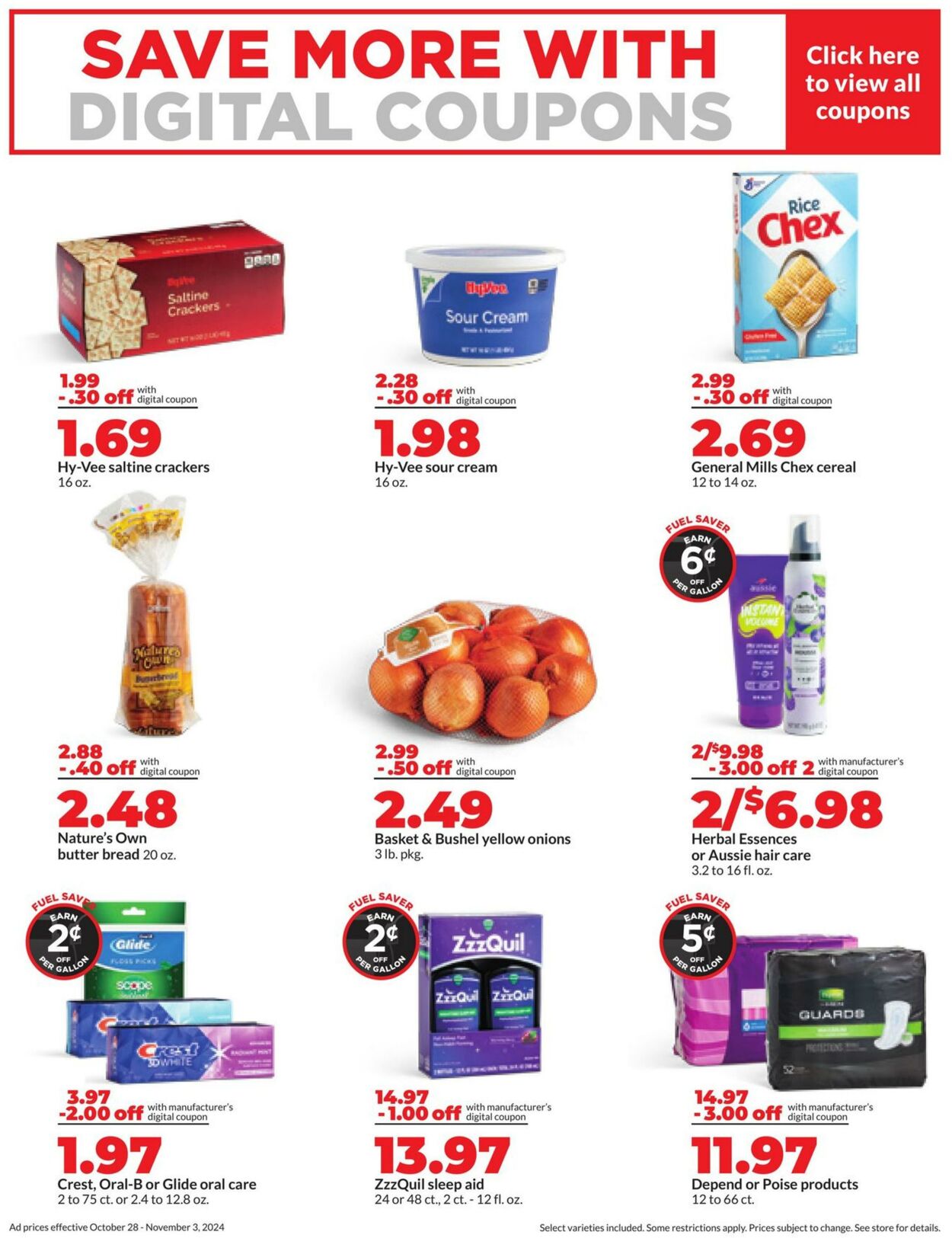 Weekly ad Hy-Vee 10/28/2024 - 11/03/2024