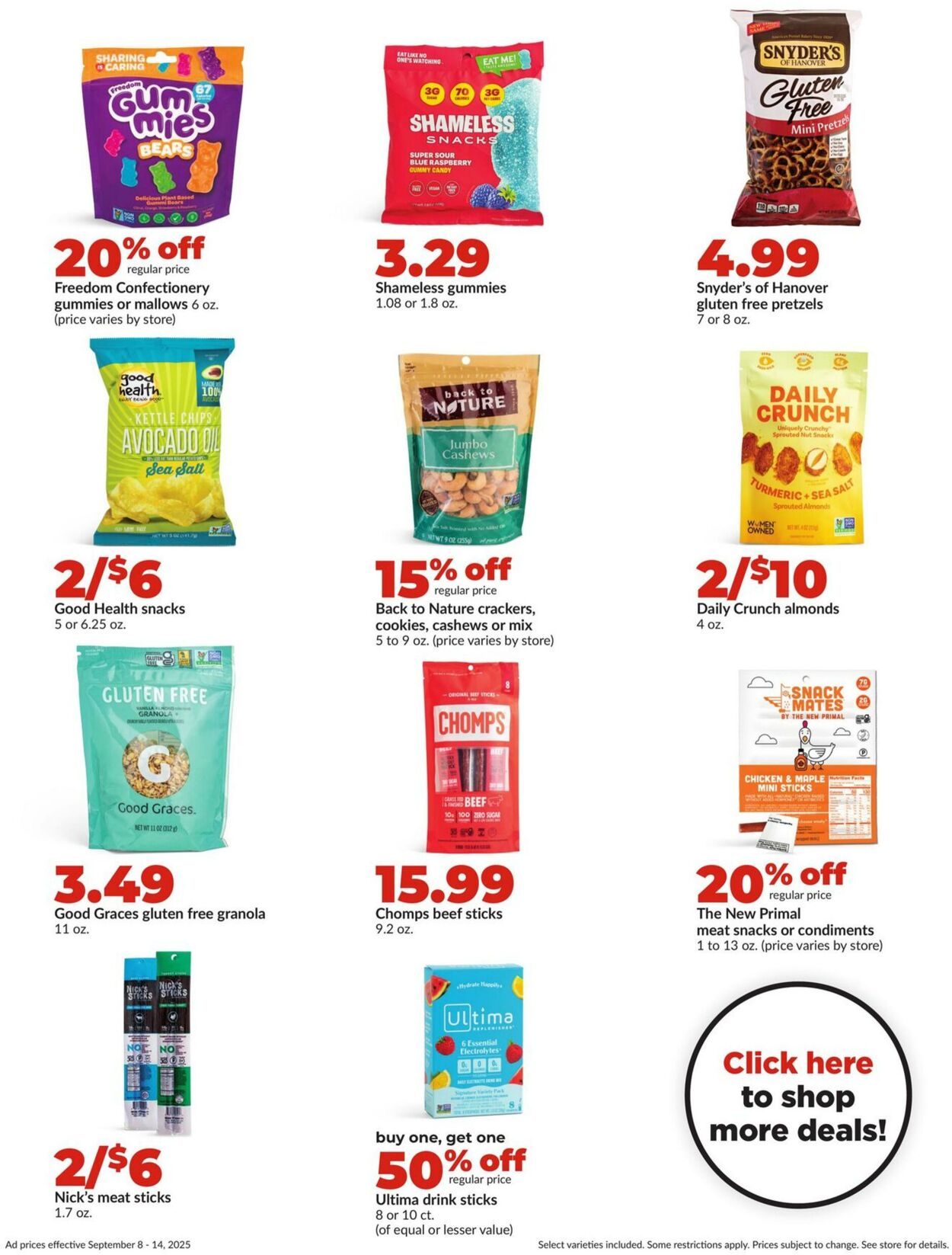 Weekly ad Hy-Vee 09/08/2025 - 09/14/2025