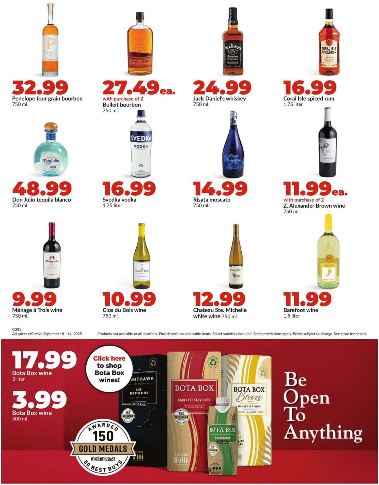 Weekly ad Hy-Vee 09/08/2025 - 09/14/2025