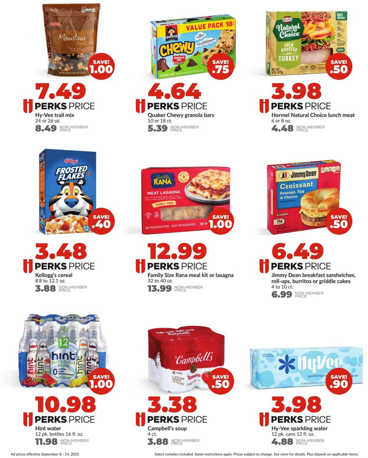 Weekly ad Hy-Vee 09/08/2025 - 09/14/2025