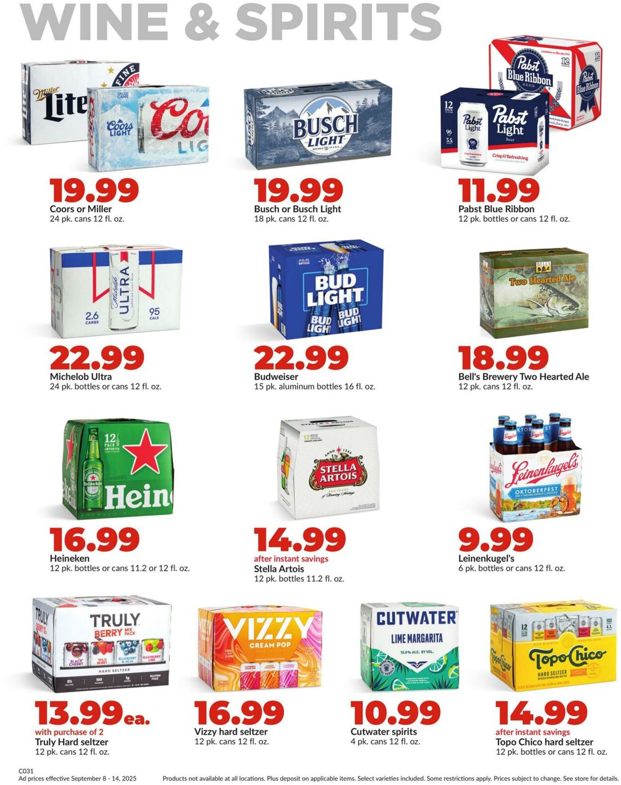 Weekly ad Hy-Vee 09/08/2025 - 09/14/2025