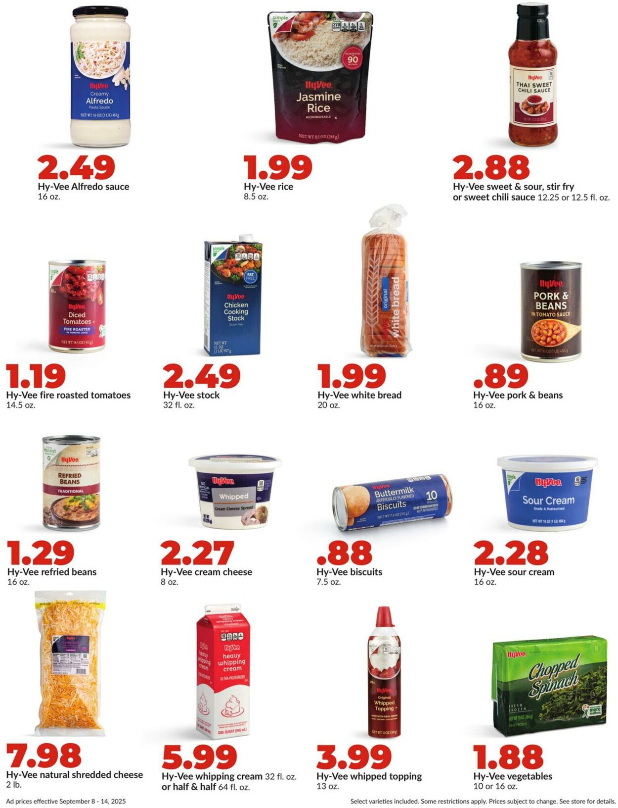 Weekly ad Hy-Vee 09/08/2025 - 09/14/2025