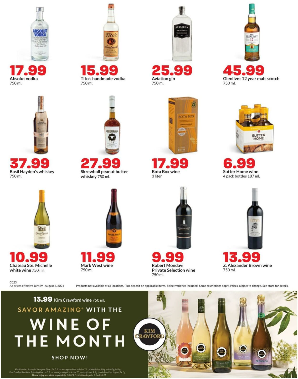 Weekly ad Hy-Vee 07/29/2024 - 08/04/2024